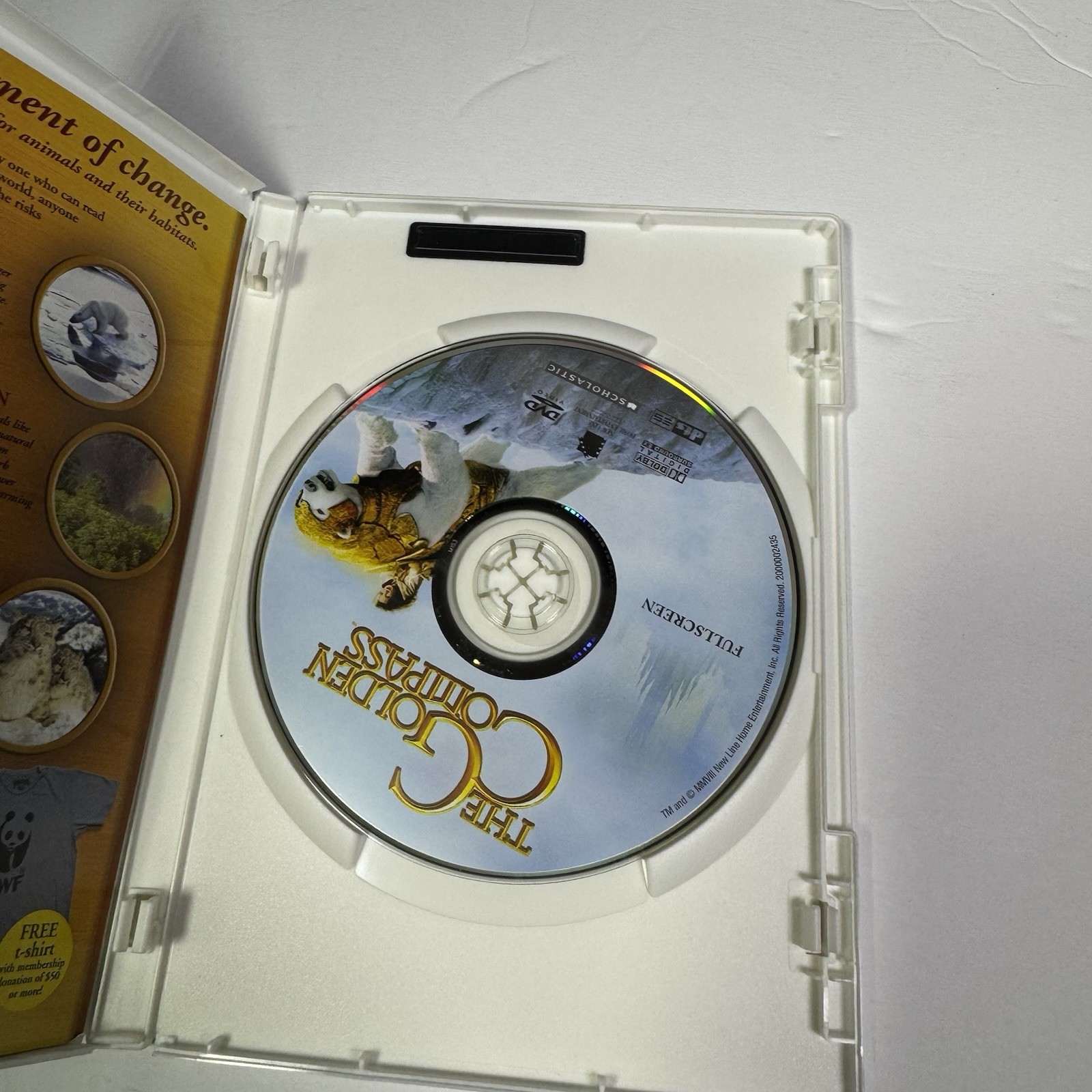 The Golden Compass (DVD, 2008, Full Frame) 🔥