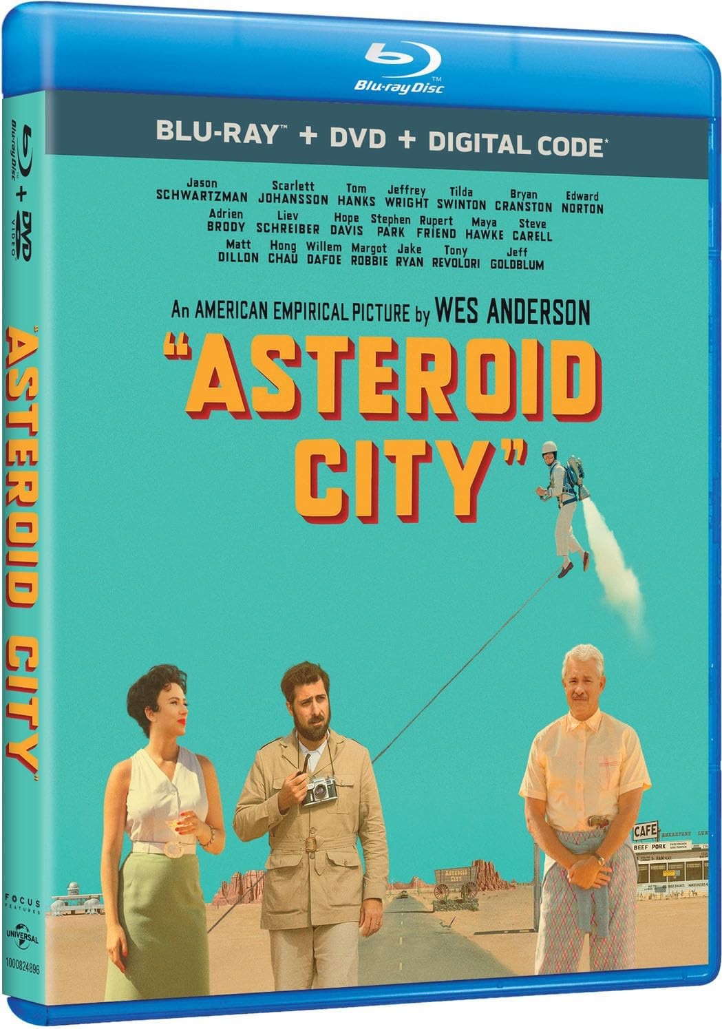 Asteroid City (Blu-ray) Tom Hanks Scarlett Johansson Wes Anderson (UK IMPORT)