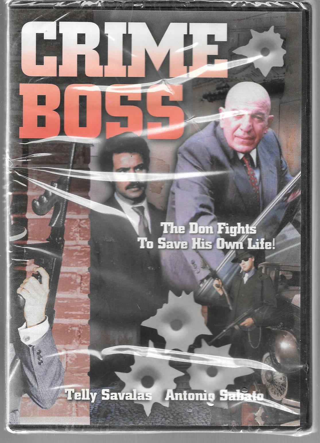 Miracle Pictures, CRIME BOSS (1975), Telly Savalas, NEW DVD