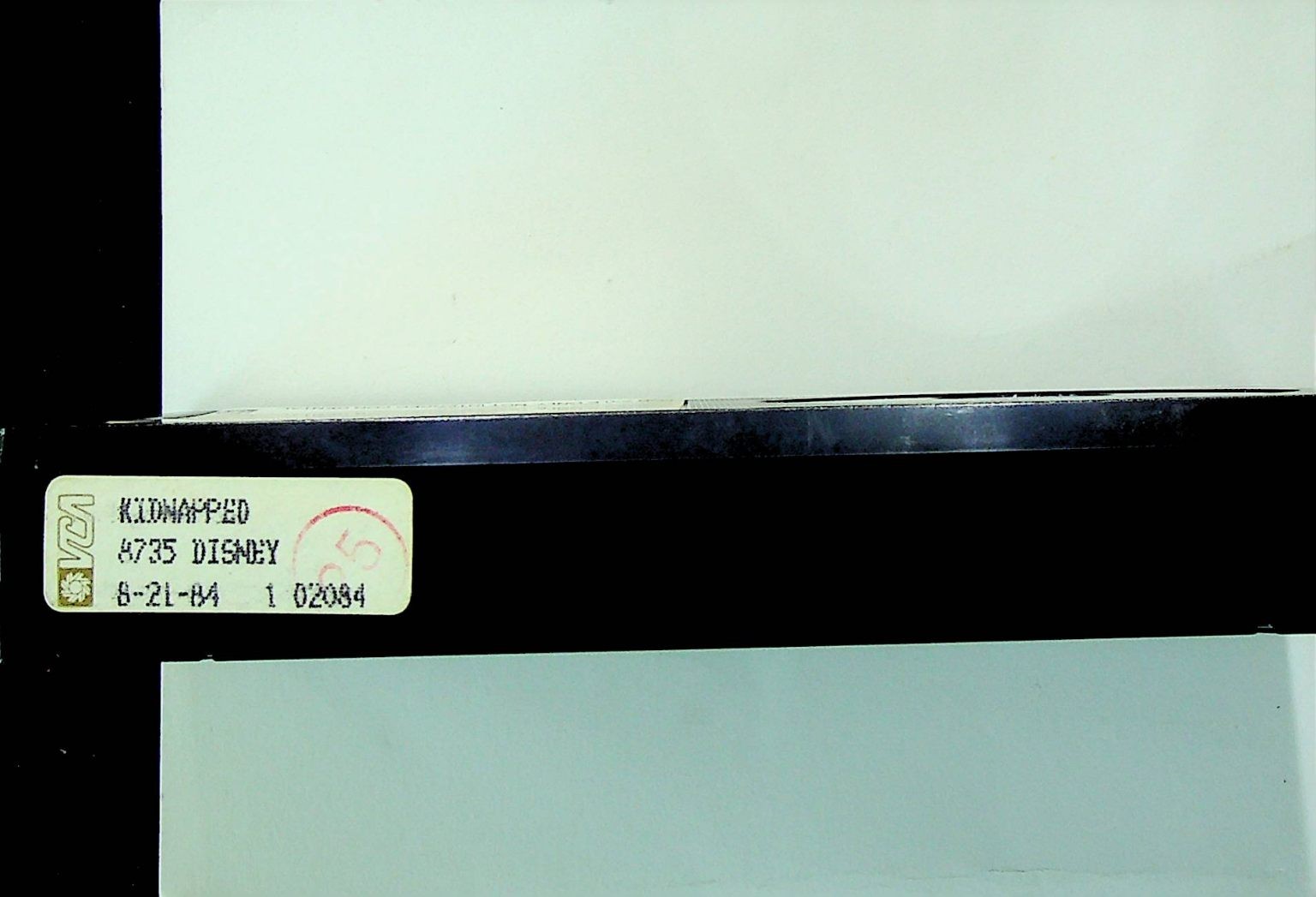 Walt Disney Home Video Kidnapped BETA Videocassette 94 Min NTSC 111BS