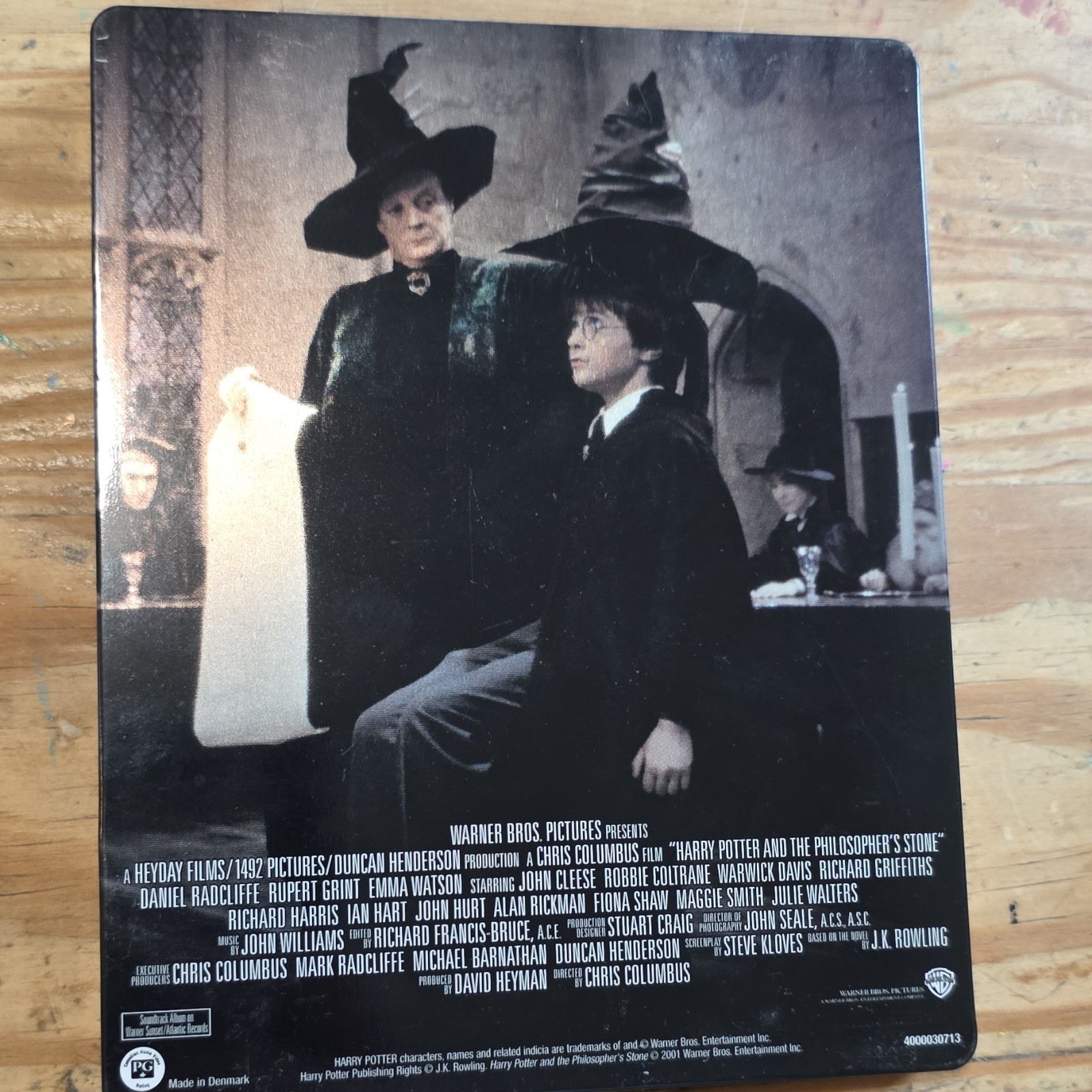 Warner Bros Harry Potter Blu-ray Steelbook Daniel Radcliffe Chris Columbus