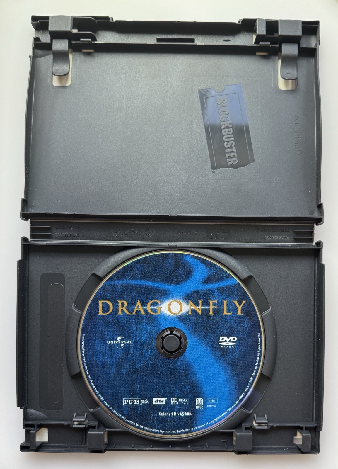 Dragonfly (DVD, 2002) Widescreen Rated PG-13 Pre-owned