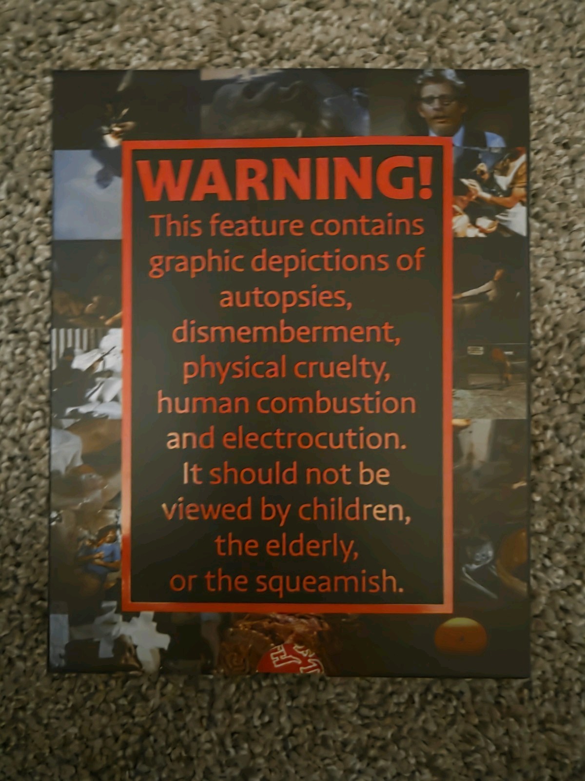 Faces Of D**th 4k Vinegar Syndrome Limited Edition OOP *OPEN/UNUSED*