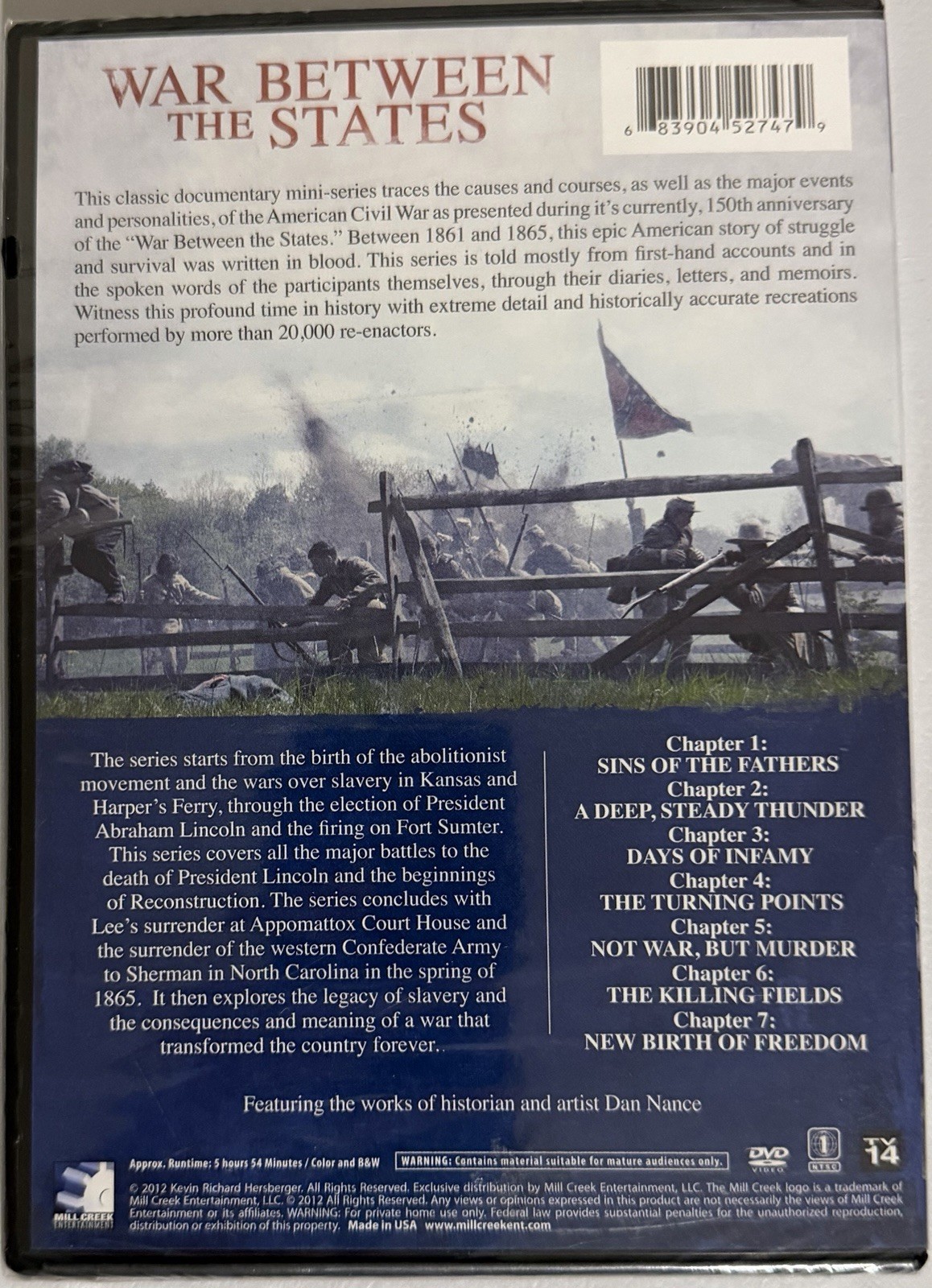 The Ultimate Civil War 7-Part Series Drama Action DVD Movie Film