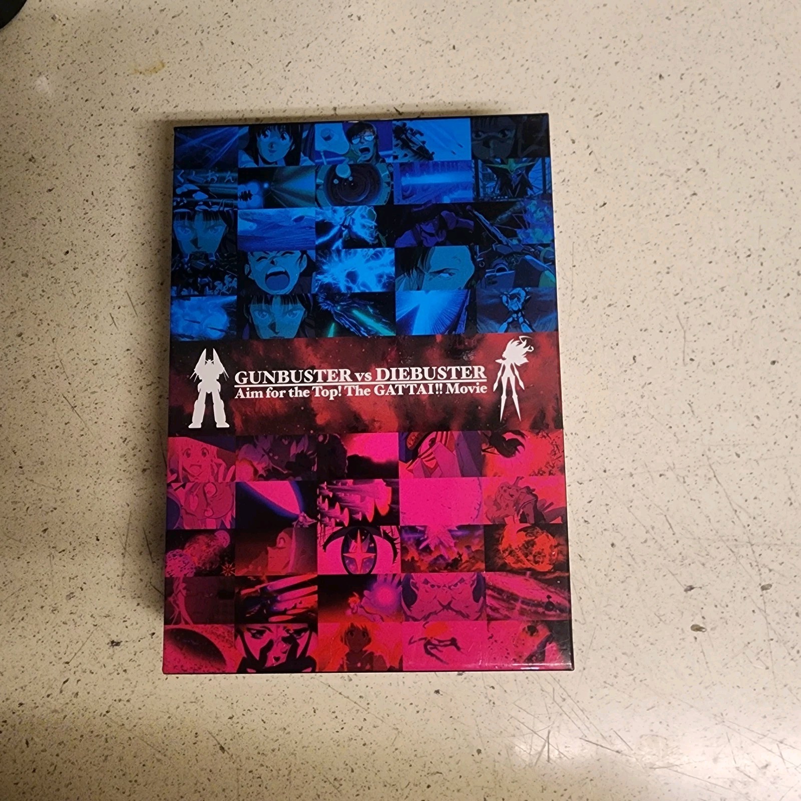 Gunbuster Vs Diebuster Aim For The Top! The Gattai Dvd Set Htf Oop