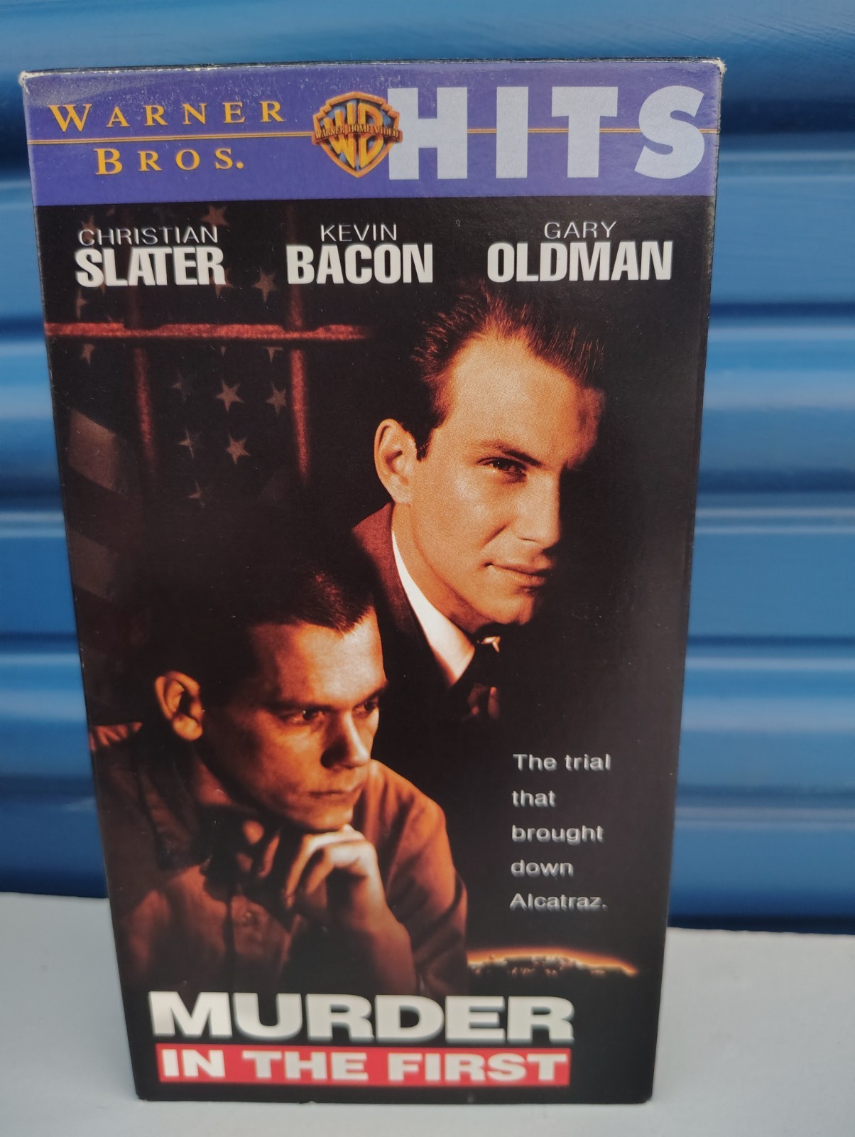 Murder in the First (VHS, 1995) Christian Slater, Kevin Bacon, Gary Oldman