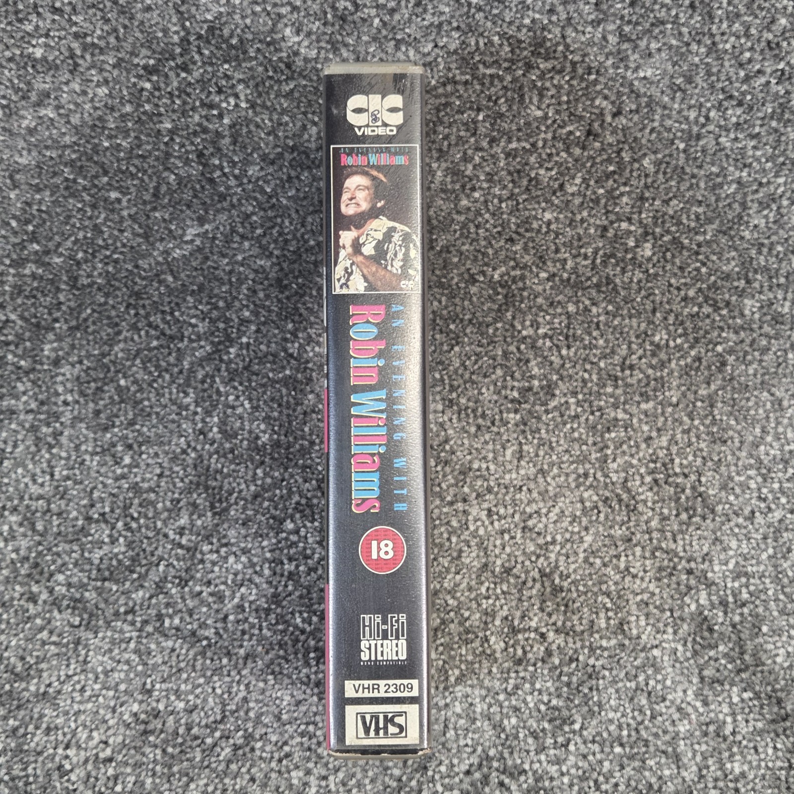 An Evening With Robin Williams VHS Vintage 1984 Live Uncensored CIC Video Rare
