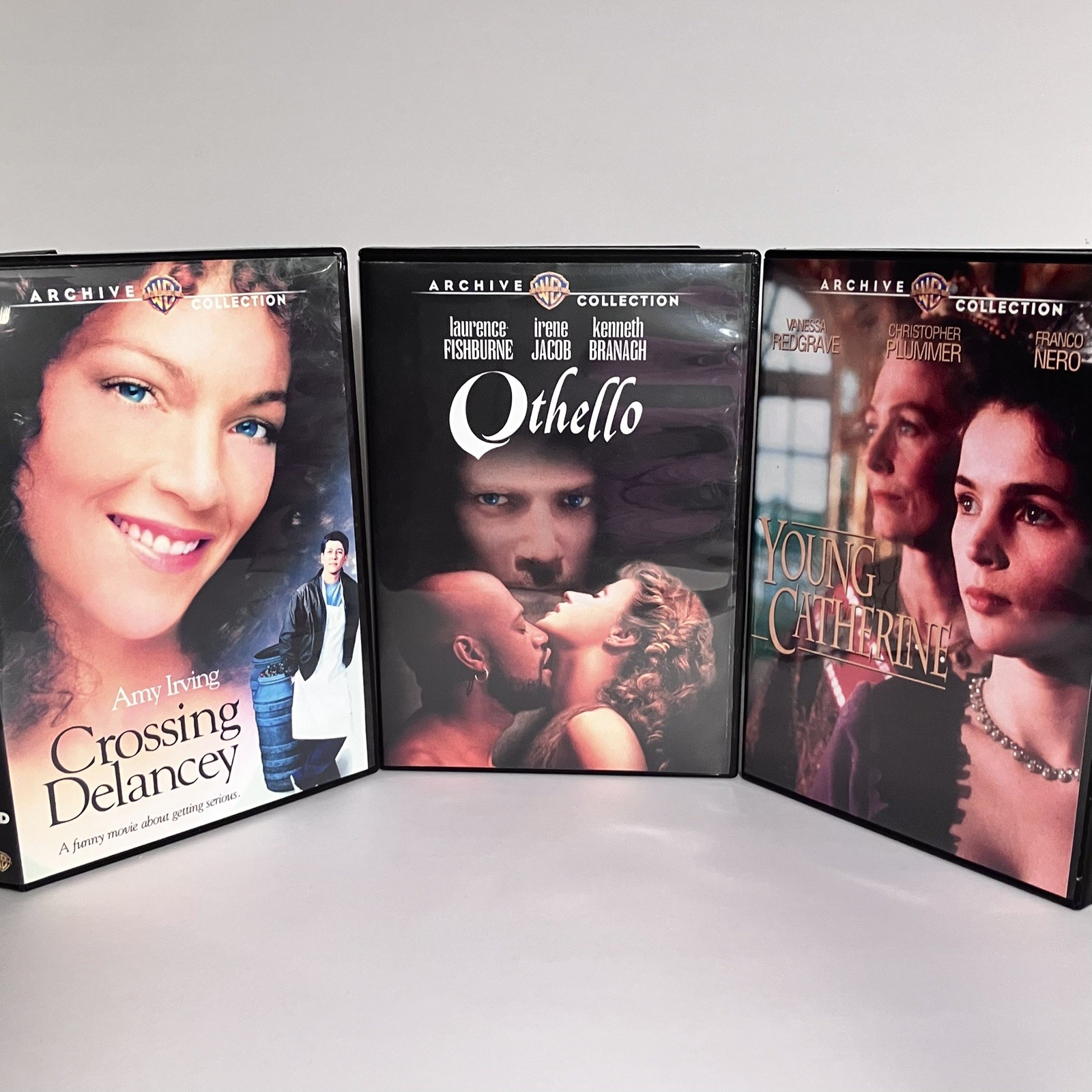 3 WARNER ARCHIVE Romance DVDs / Laurence Fishburne, AMY IRVING, Vanessa Redgrave