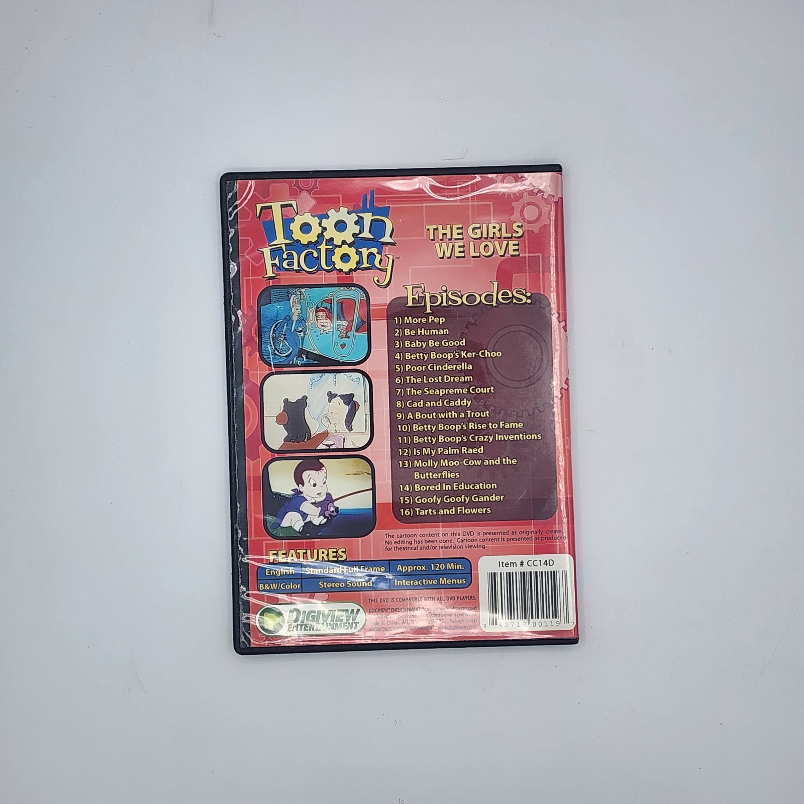Toon Factory The Girls We Love 2006 (VG) Animated DigiView Entertainment