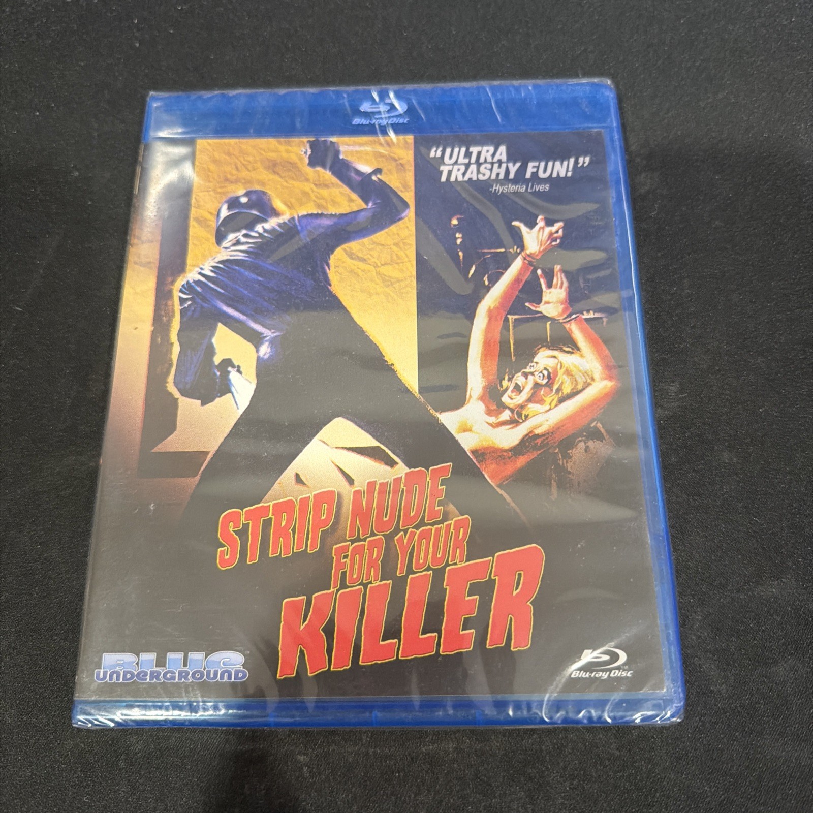 Strip Nude for Your Killer (Blu-ray, 1975) Blue Underground Horror NEW