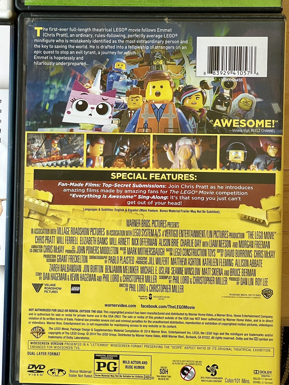 Lot (11) Children DVDs Smurfs, Lorax, Lego, Happy Feet, Babe, Ferdinand, ++More