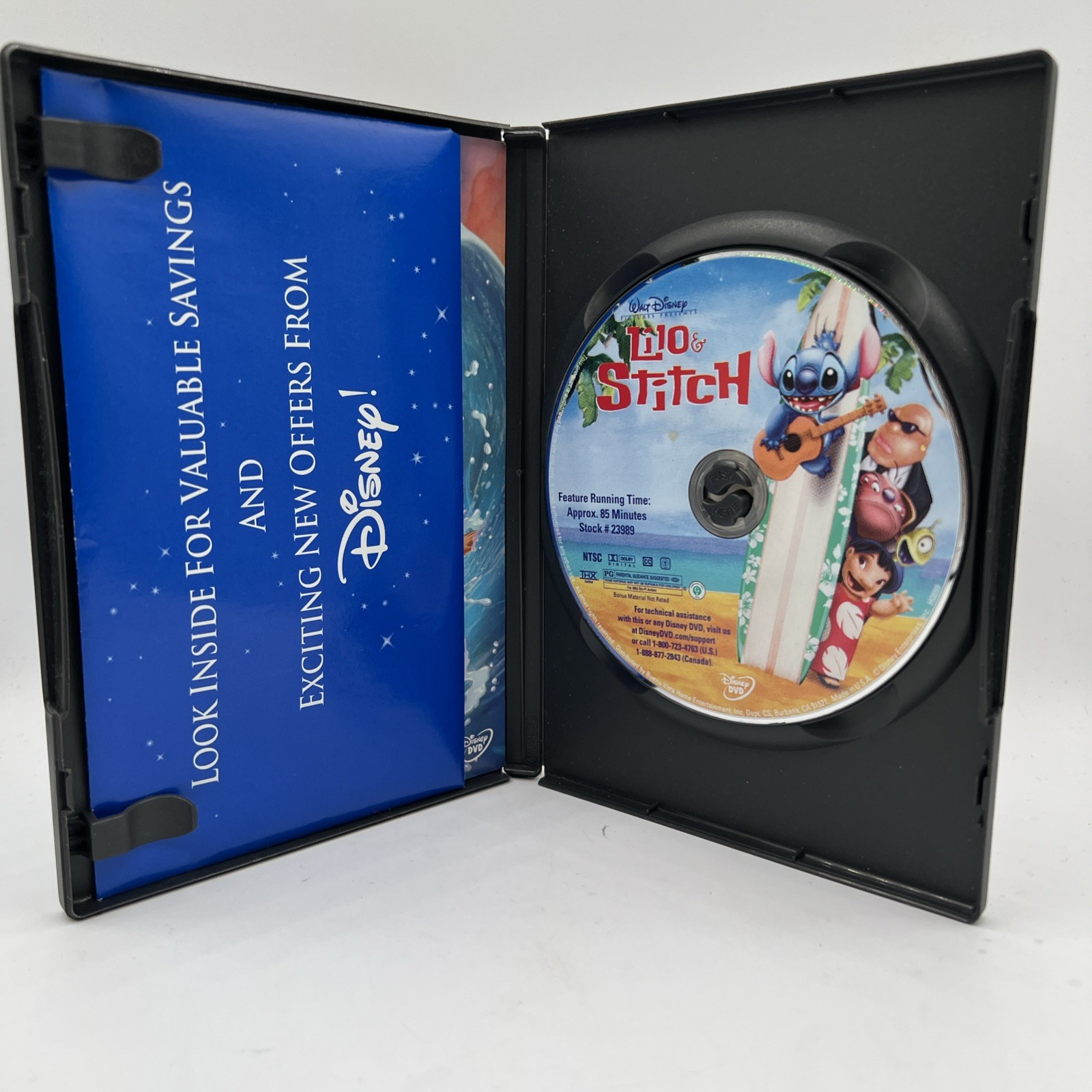 Disney Lilo & Stitch 3 DVD Lot Lilo & Stitch Stitch! The Movie Lilo & Stitch 2