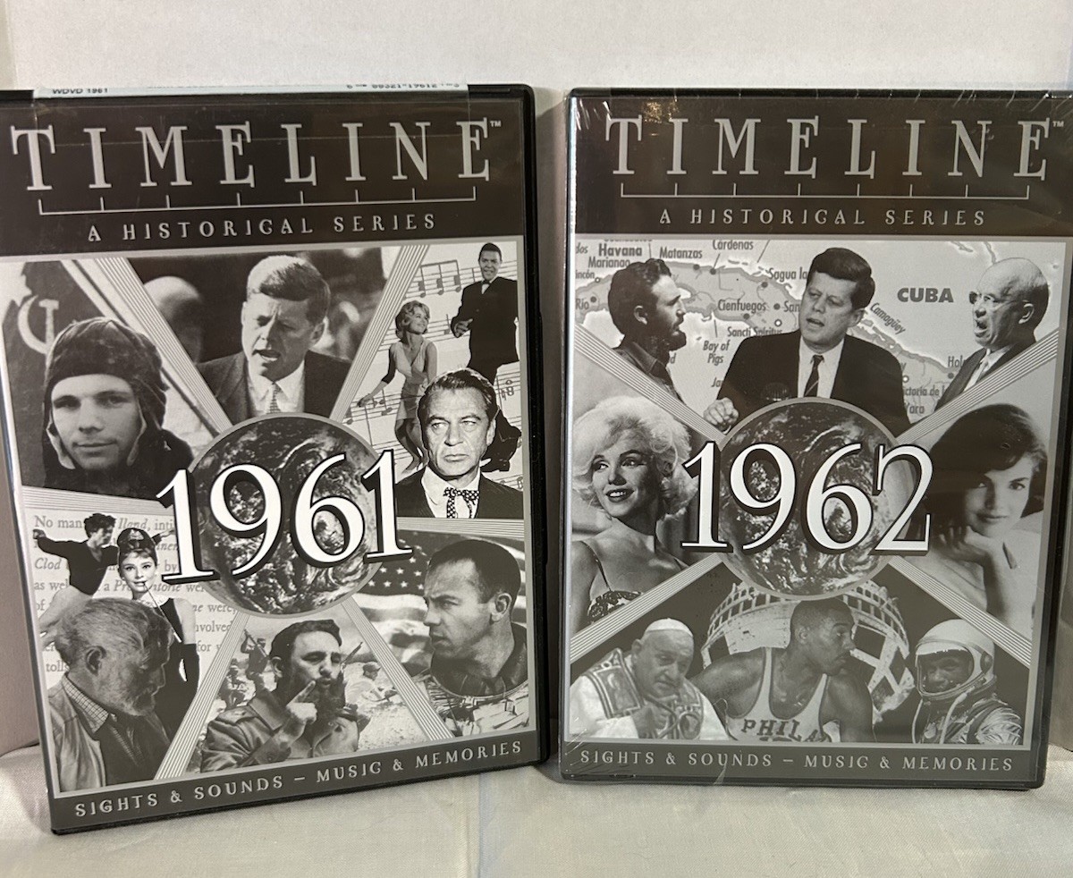 Timeline A Historical Series DVD Lot 1961 And 1962