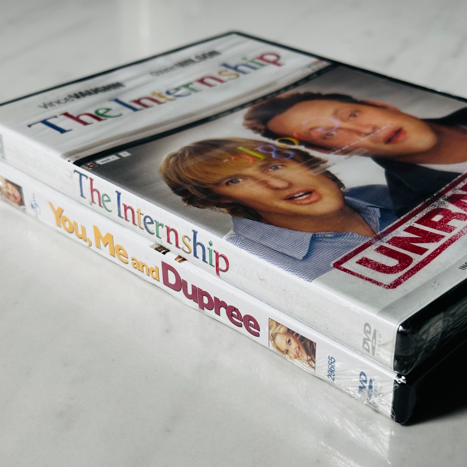 Owen Wilson – DVD Lot of 2 – You Me and Dupree – The Internship