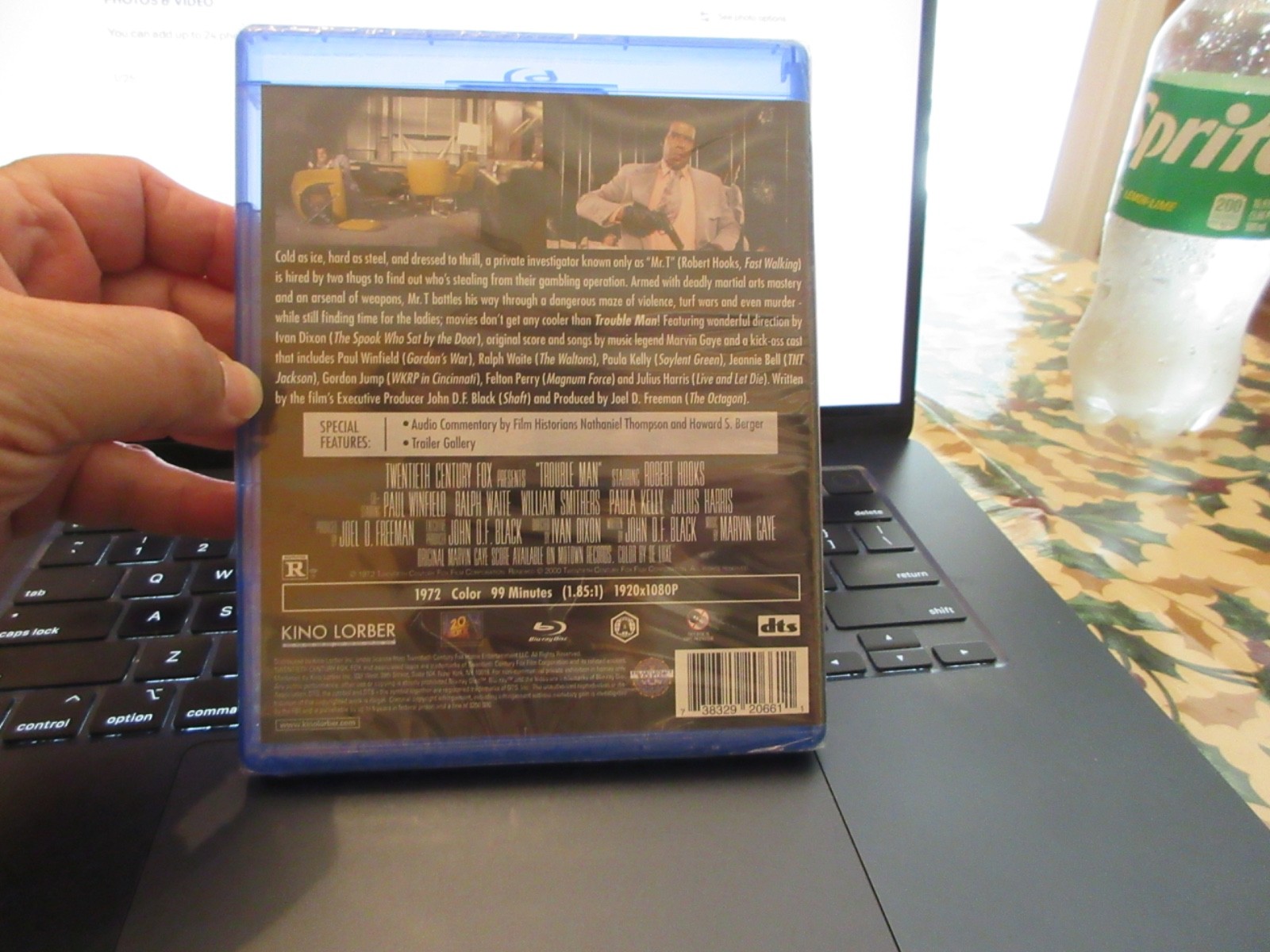 Trouble Man (1972) Kino Lorber BLU RAY *Brand New* OOP FREE BOX SHIP!!!