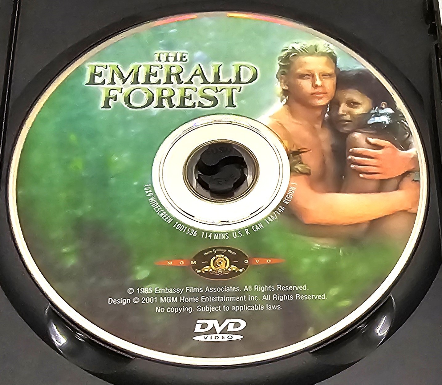 Lord of the Flies DVD 2001 & The Emeral Forest DVD 2001 2-Lot Like New