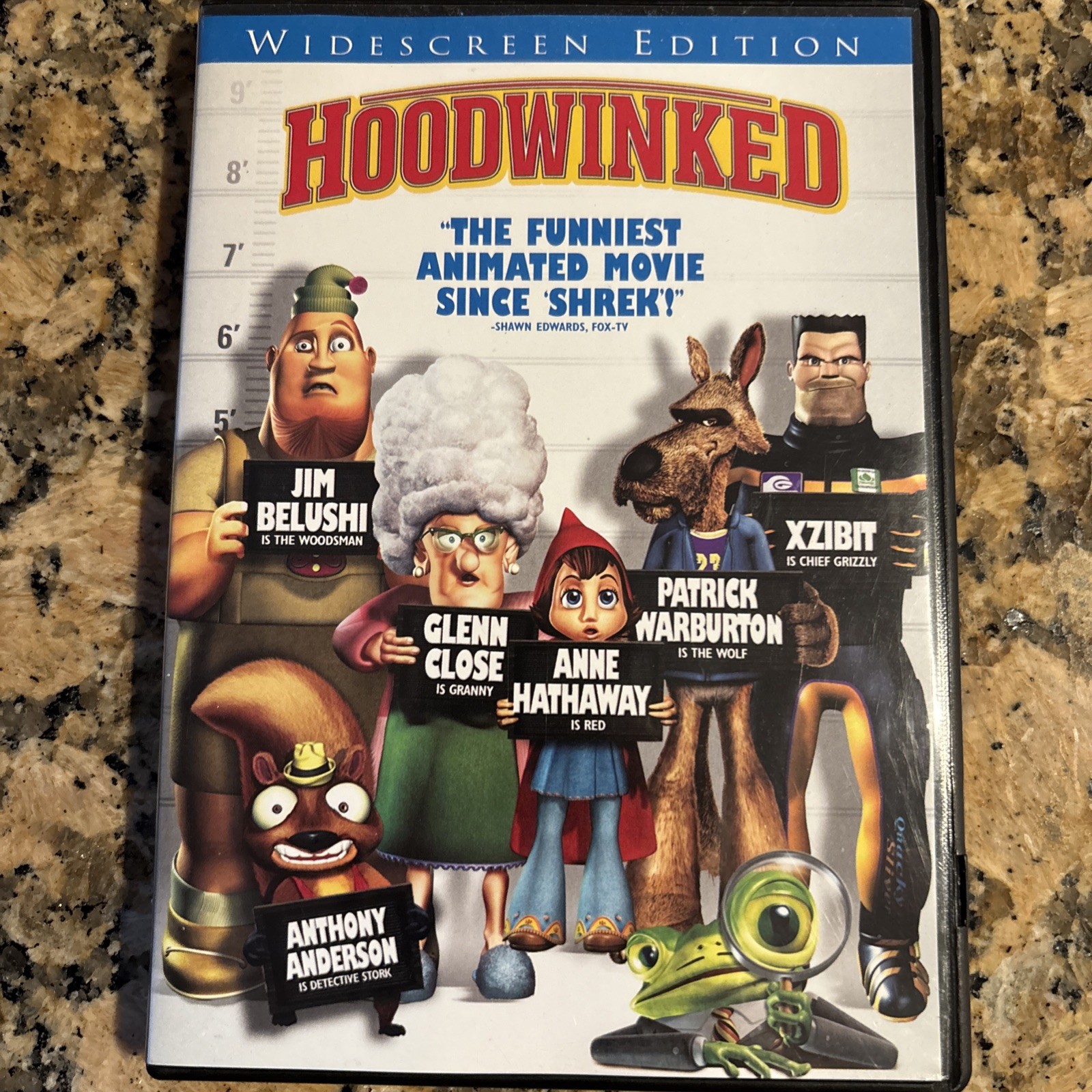 Hoodwinked DVD Widescreen 2005 Weinstein Company PG Animated Family Comedy Movie