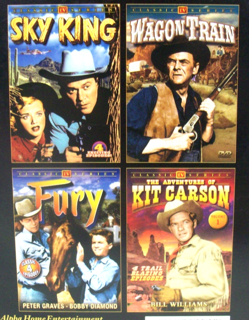Like NEW 50+ Western Themed DVDs, Movies and some Vintage Television Shows