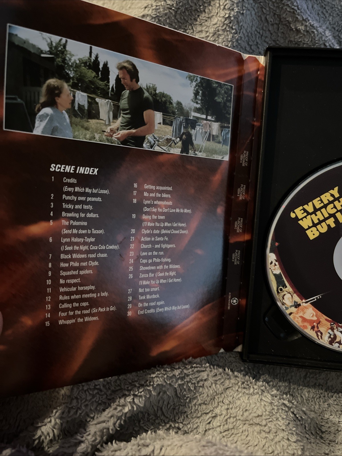 Every Which Way But Loose (1978) DVD. Clint Eastwood, Sondra Locke