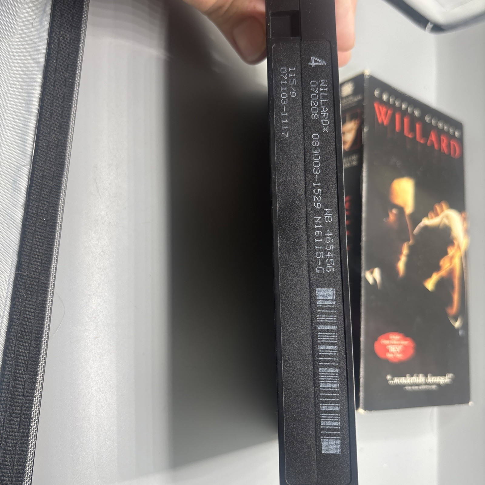 Willard (VHS, 2003) – Crispin Glover – Rats Horror Thriller – w/ Ben Music Video
