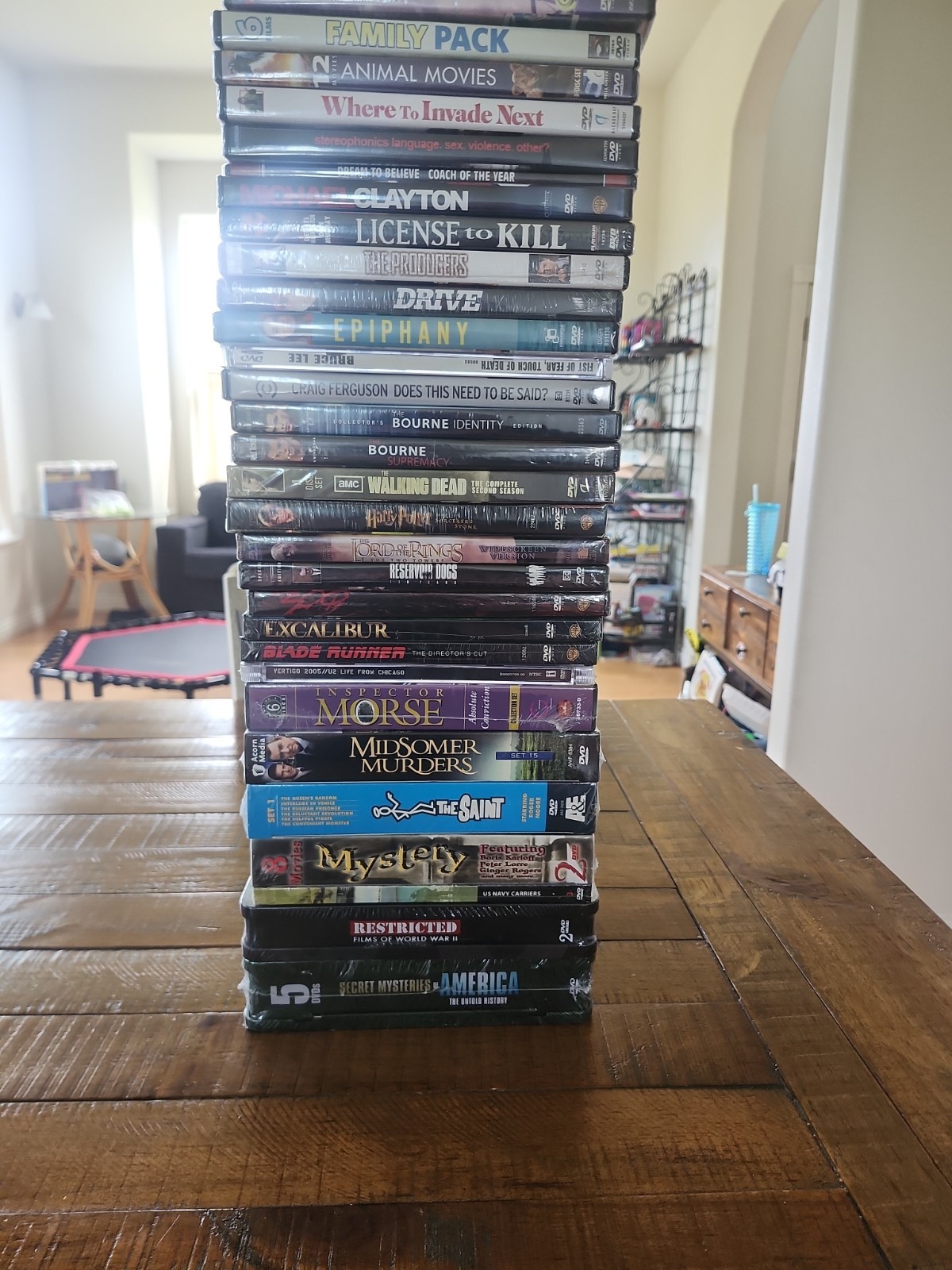 Sealed Dvd Lot Blockbusters Mysterys History Conspiracy Comedy Music Kung Fu