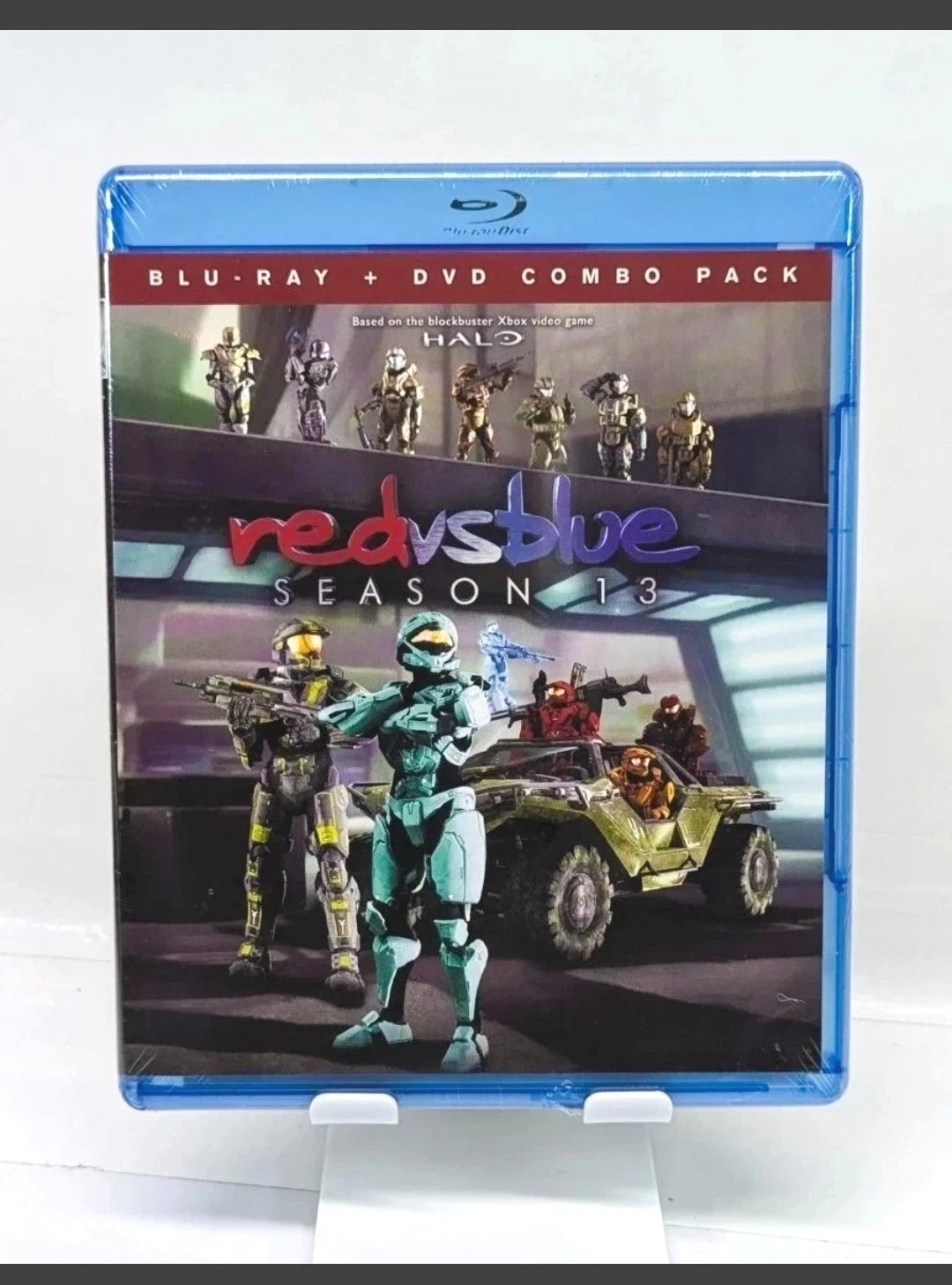 Red vs Blue Season 13 Blu-ray/Dvd Rooster Teeth Flatiron RVB Halo OOP NEW SEALED