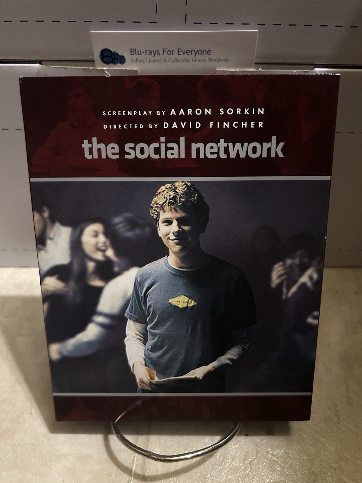 (Used) The Social Network 4K UHD Blu-ray [2010] Sleeve Slip Cover – ShipsNextDay