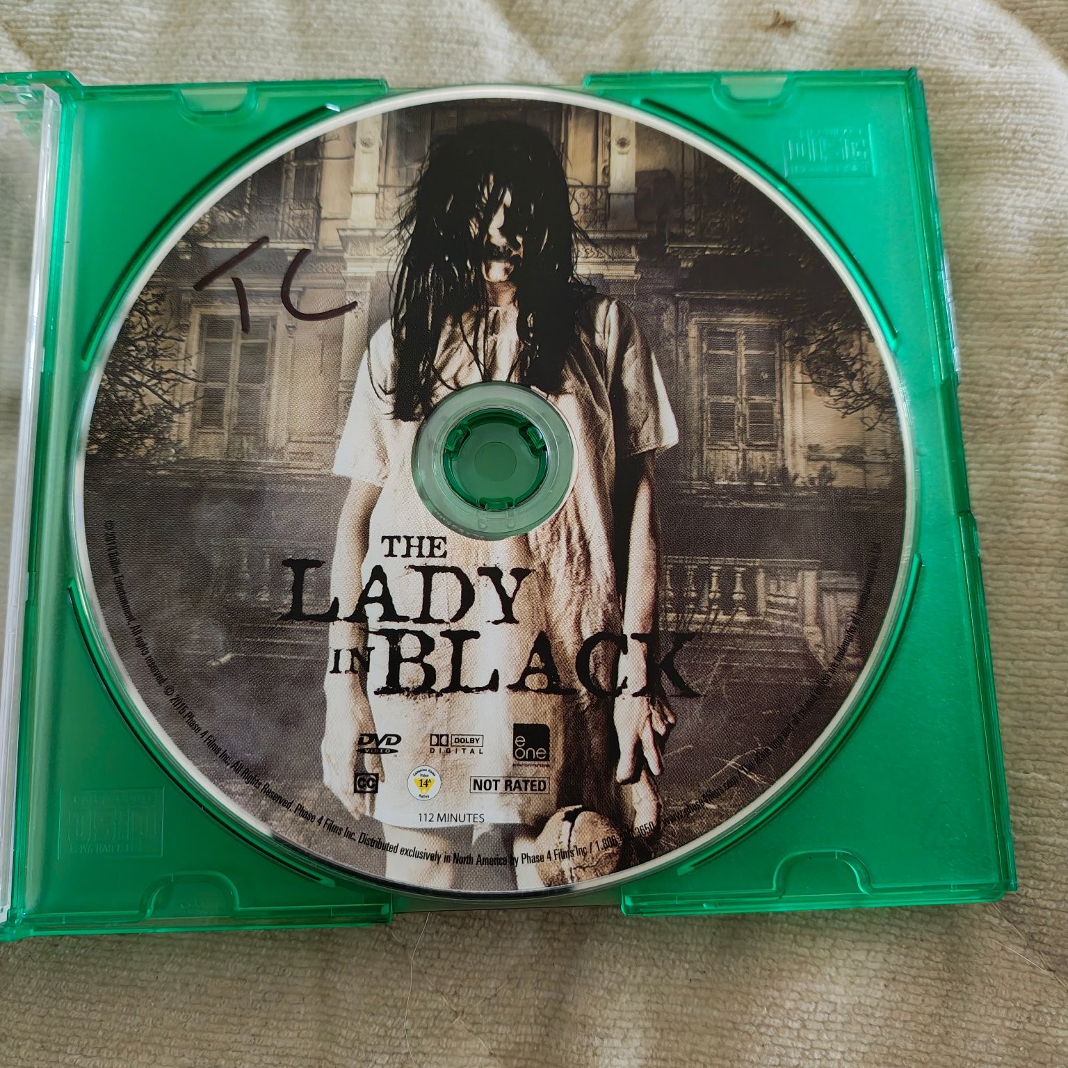 The Lady in Black DVD 2013 Horror Not Rated North American Release 112 Mins