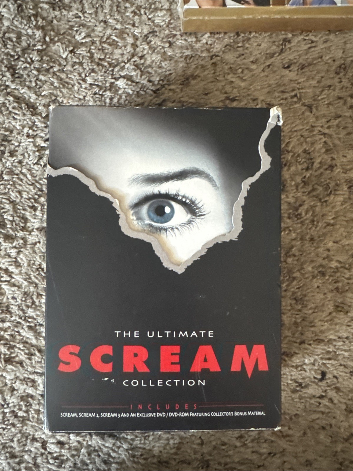 The Ultimate Scream Collection DVD Box Set Scream 1 2 3 + Bonus Disc Wes Craven