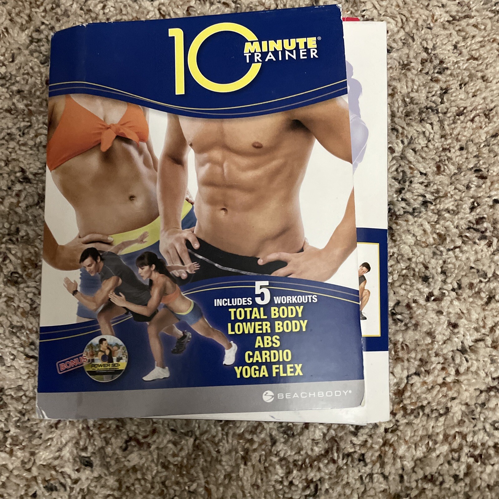 Beachbody 10 Minute Trainer Tony Horton 5-Workout DVD Set