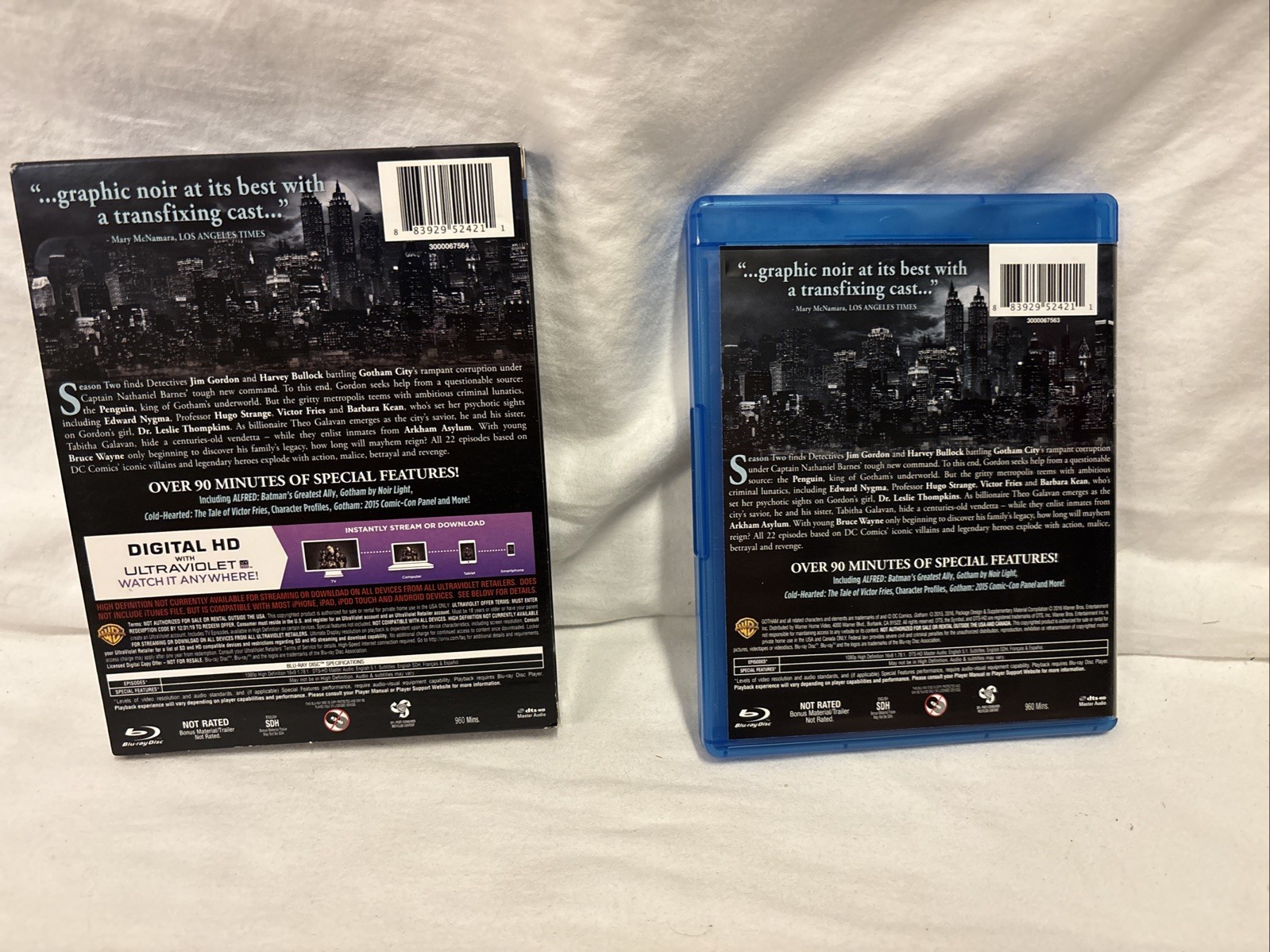 Gotham TV Series Seasons 1-4 BluRay 1 2 3 4 DC Comics 3 New Sealed Slipcovers
