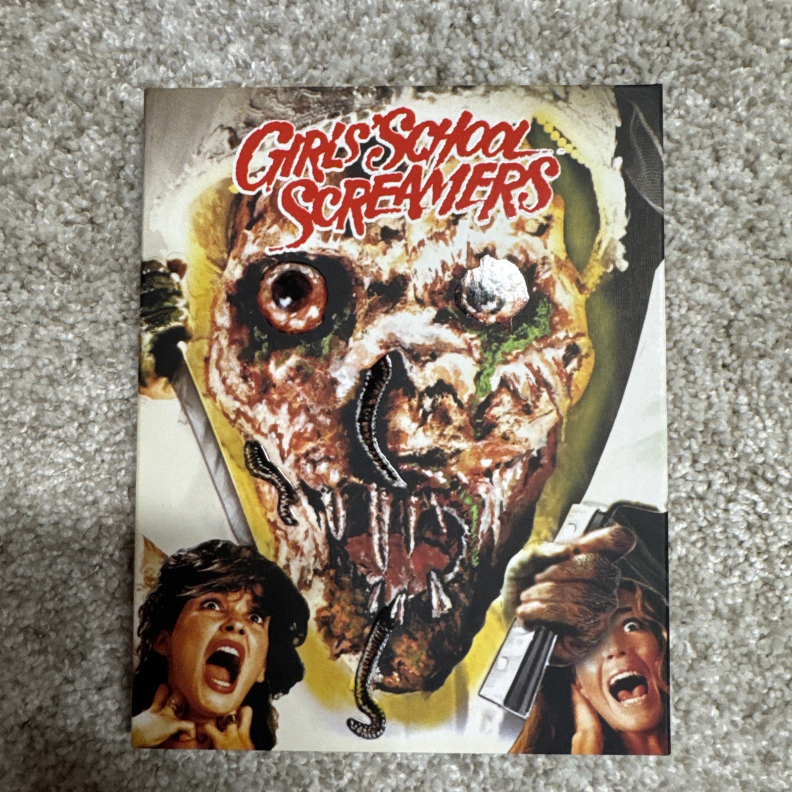 Girls School Screamers (Vinegar Syndrome Exclusive Blu-ray, 1985) With Slipcover