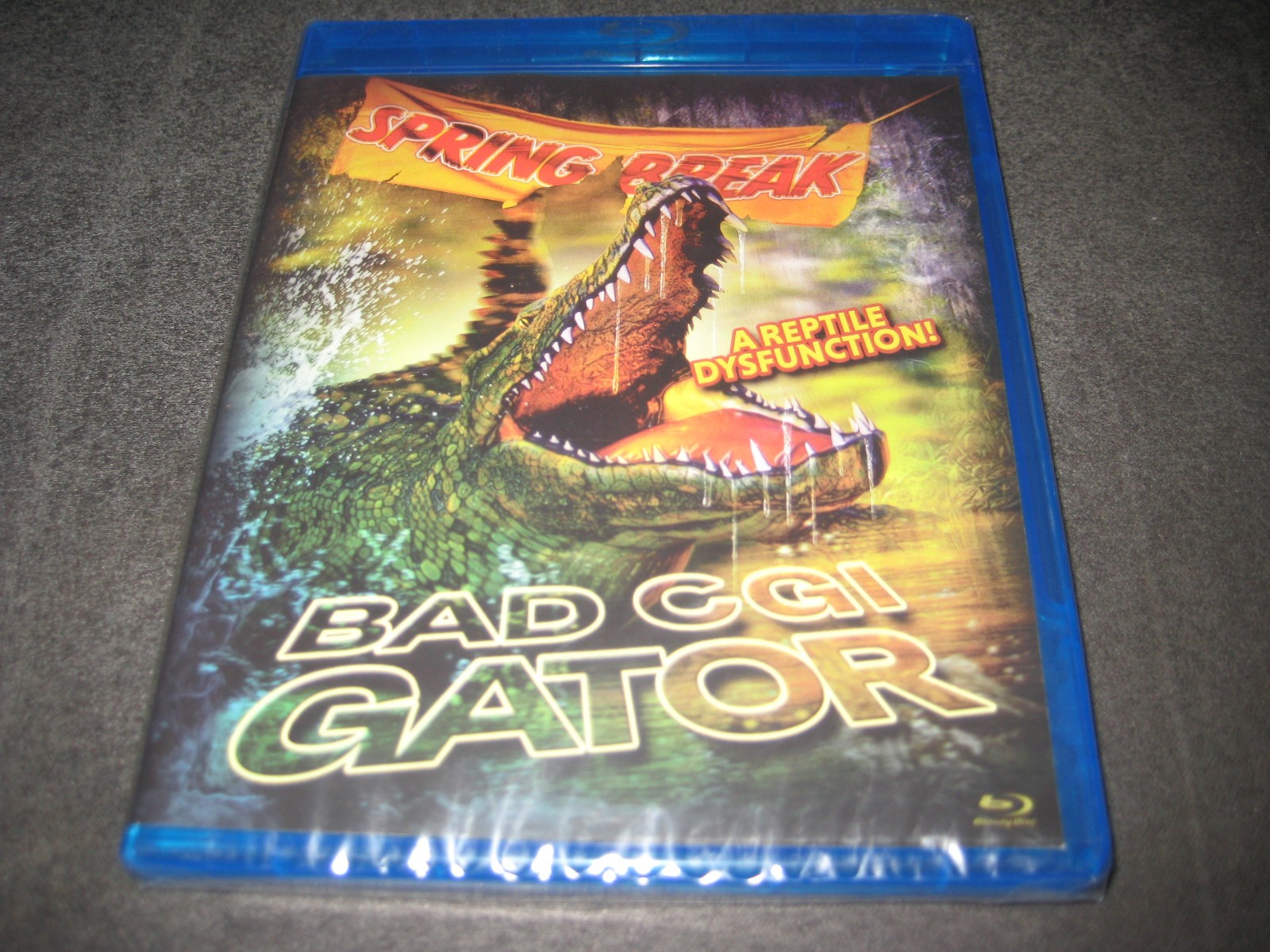 BAD CGI GATOR (BLU-RAY 2023) BRAND NEW – NOT RATED – WIDESCREEN – HORROR