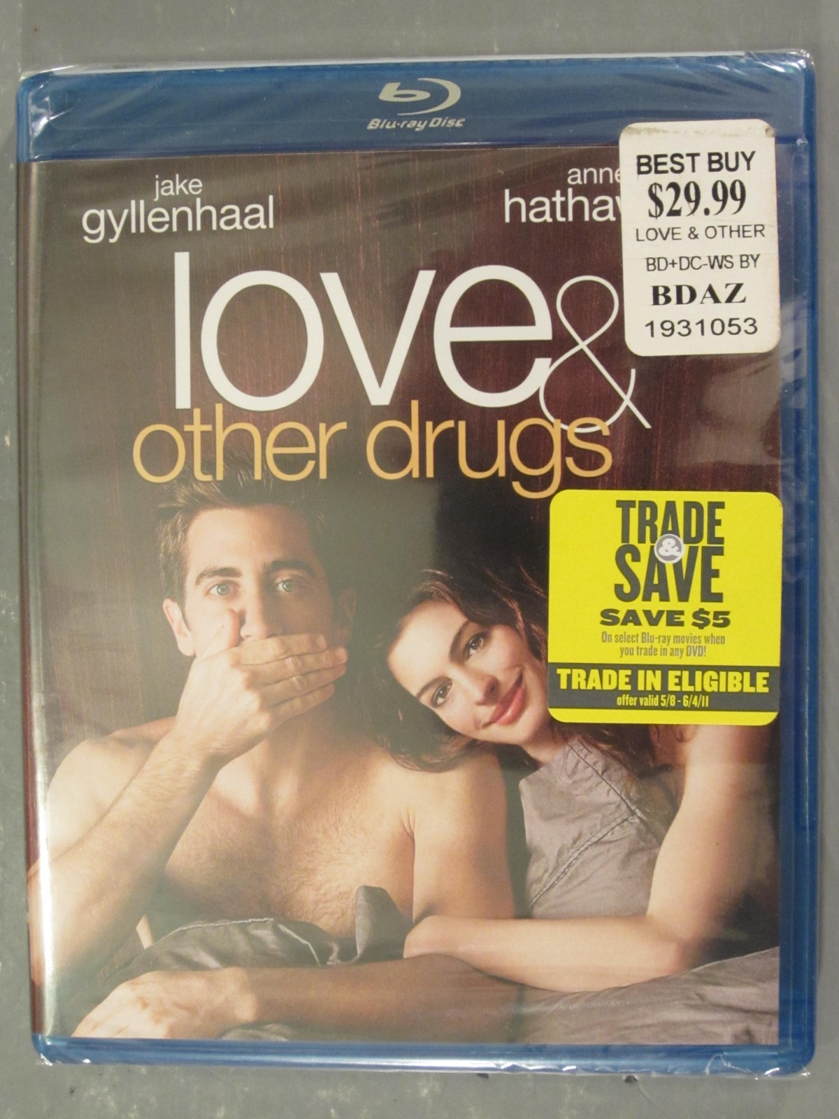 Love and Other Drugs Blu-ray 2010 – Anne Hathaway – Jake Gyllenhaal – NEW SEALED