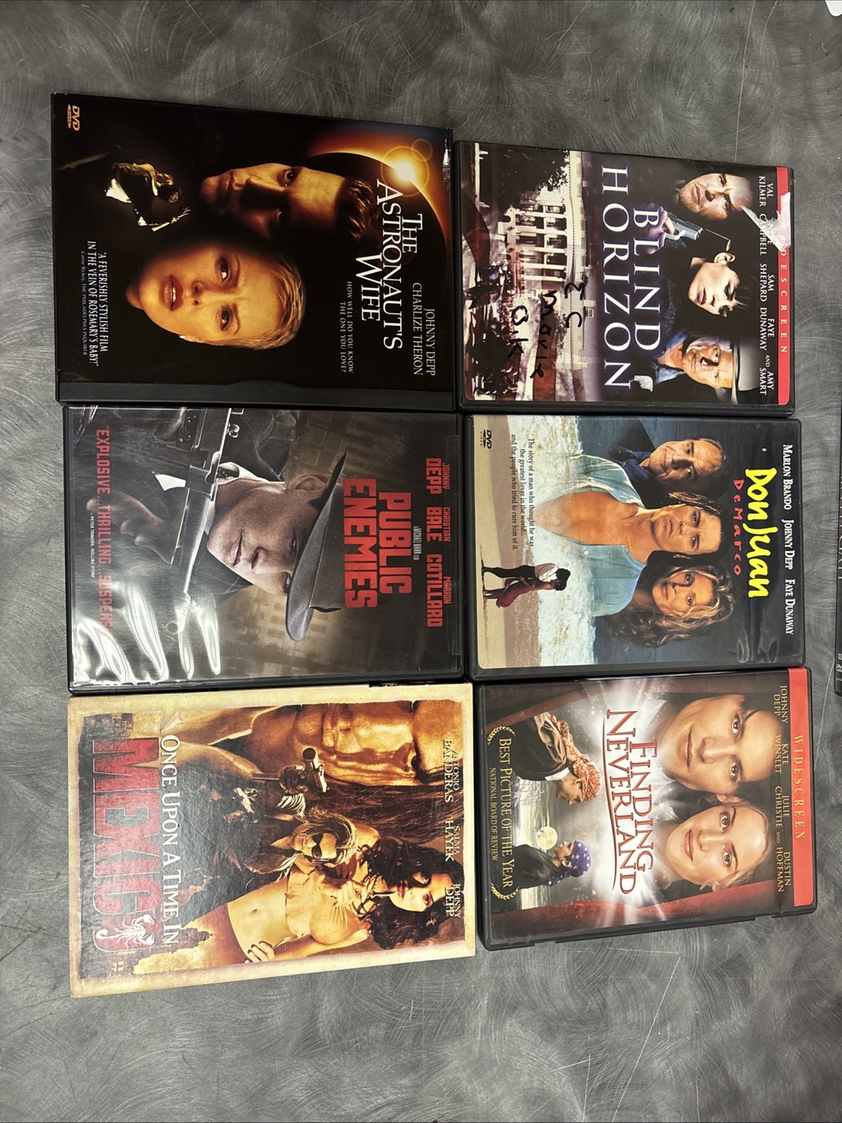 Lot Of 15 Johnny Depp DVD Movies **free shipping!**