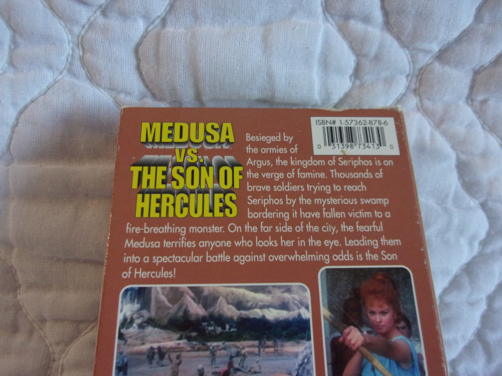 MEDUSA VS SON OF HERCULES VHS PERSEUS THE INVINCIBLE RICHARD HARRISON ACTION