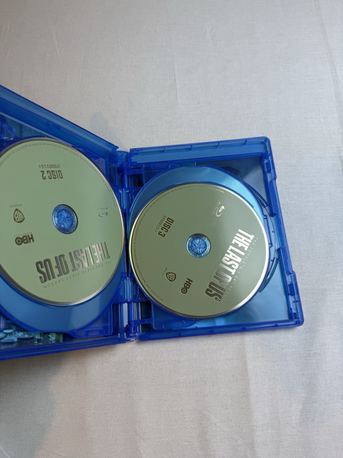 The Last of US Complete First Season Blu-ray (2023, Pedro Pascal, HBO)
