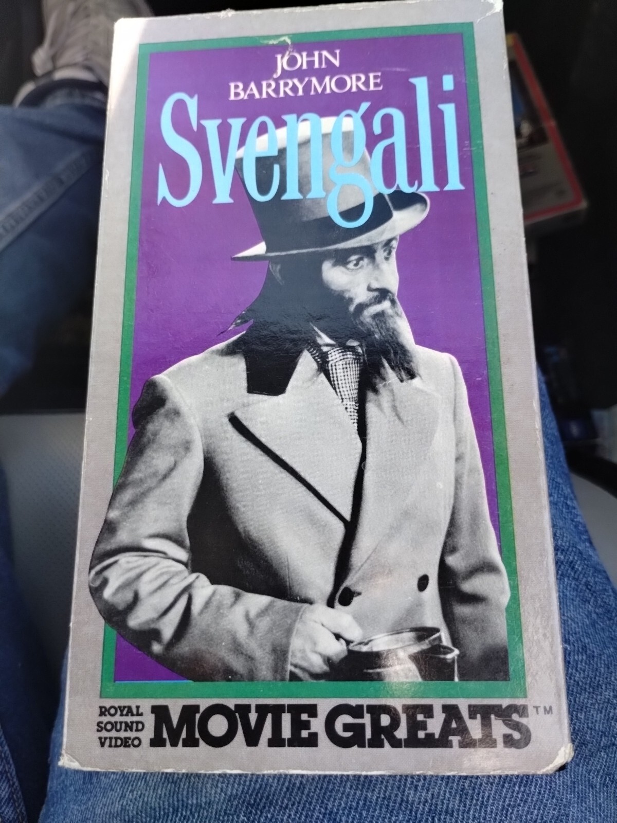SVENGALI – VHS Cassette Tape – 1931 Royal Sound Video – John Barrymore – B & W