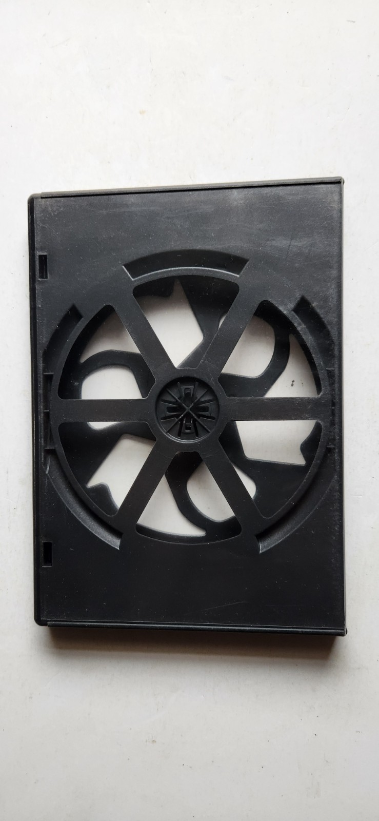 USED 14mm Standard Eco-Box Slotted Single Blk 1-Disc DVD Case with Outer Sleeve