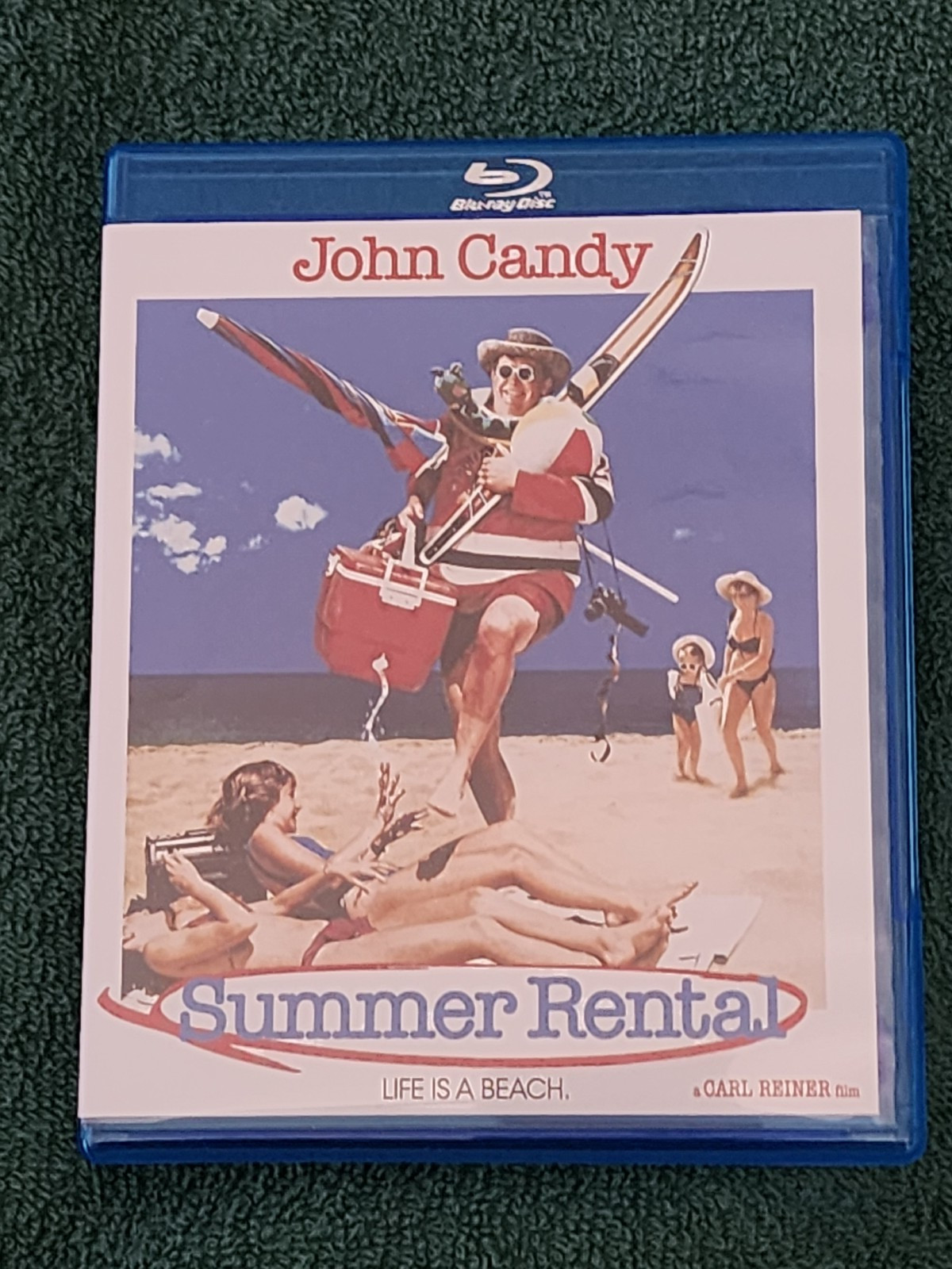 Summer Rental (Blu-ray) John Candy, Karen Austin, Rip Torn WS USED