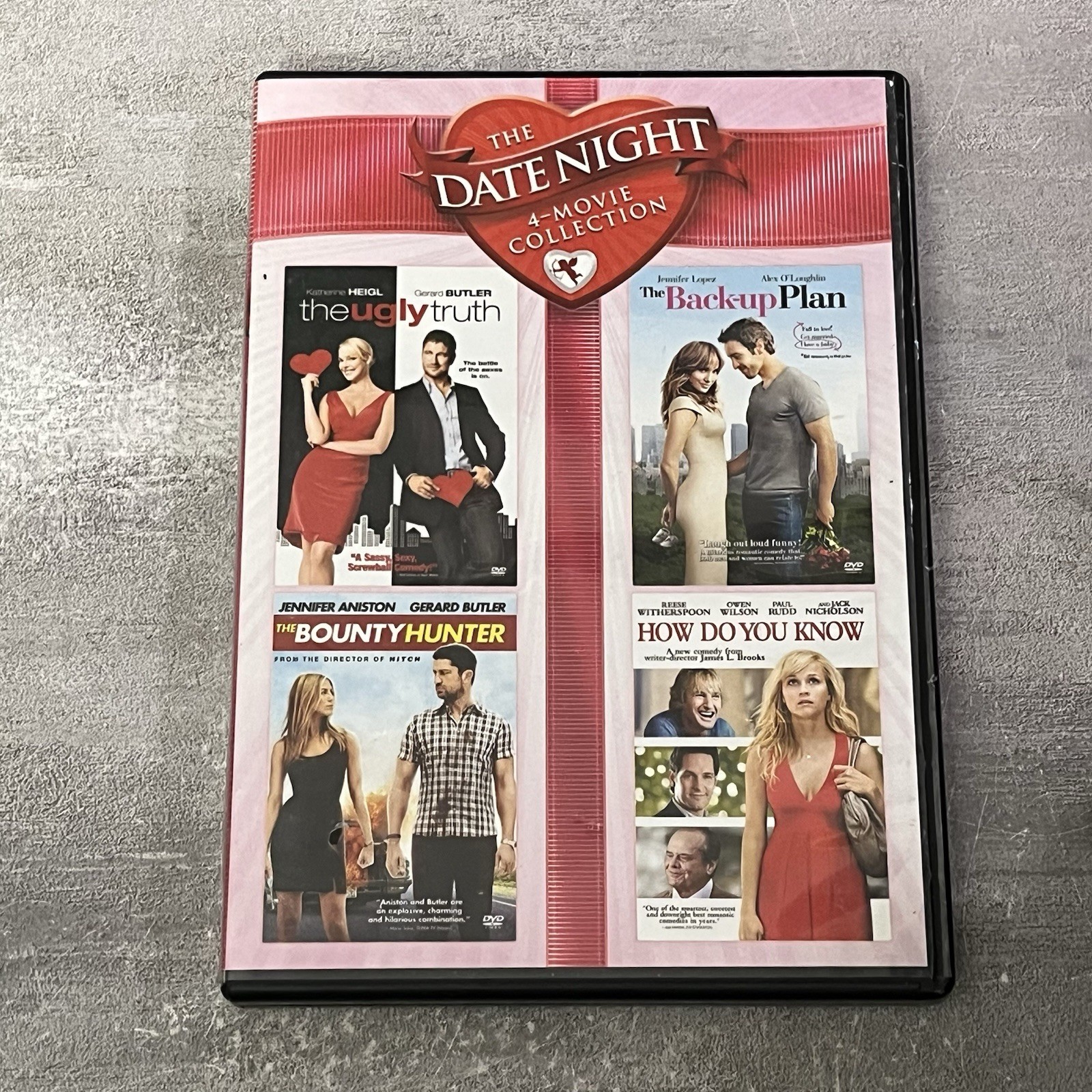 Date Night 4 – Movie Collection (DVD 2015) • Romance Comedy ••