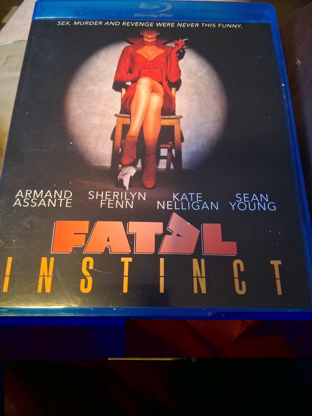 Fatal Instinct (Blu-ray, 1993) Armand Assante Basic Instinct spoof