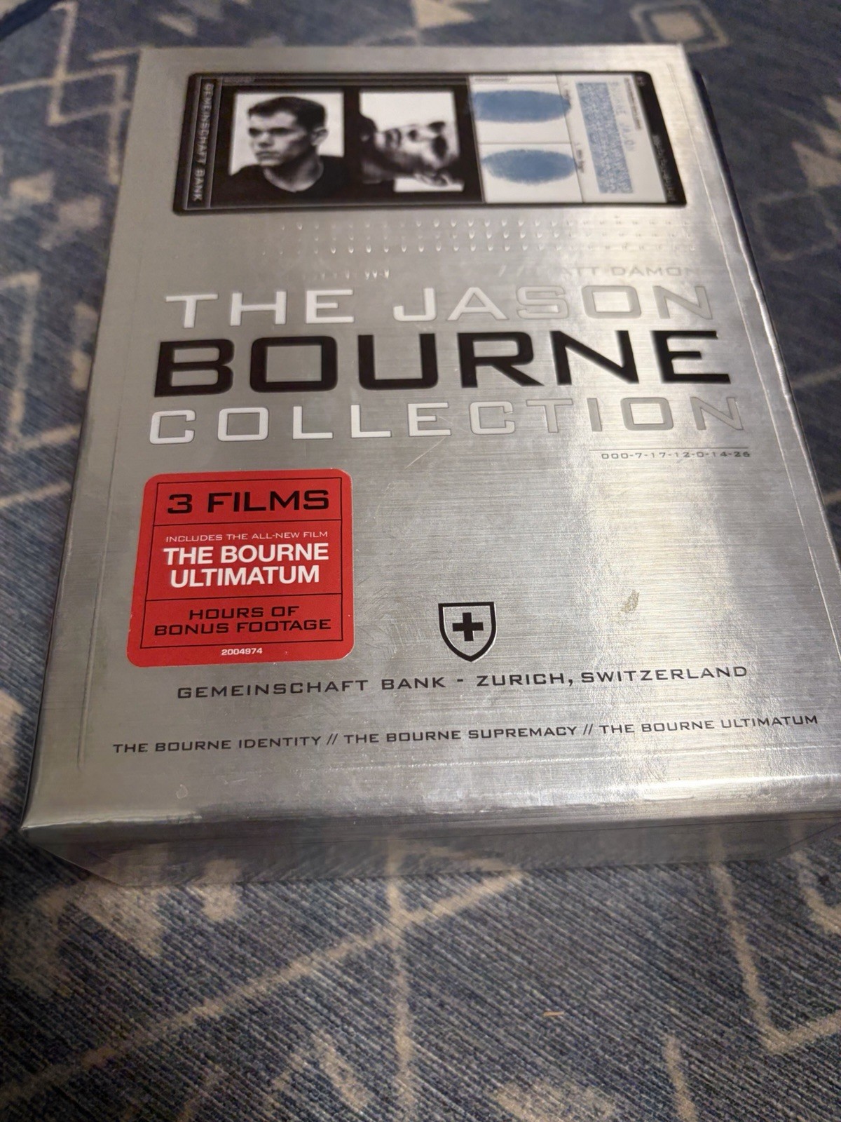 The Jason Bourne Collection DVD 3-Film Set Widescreen – Matt Damon