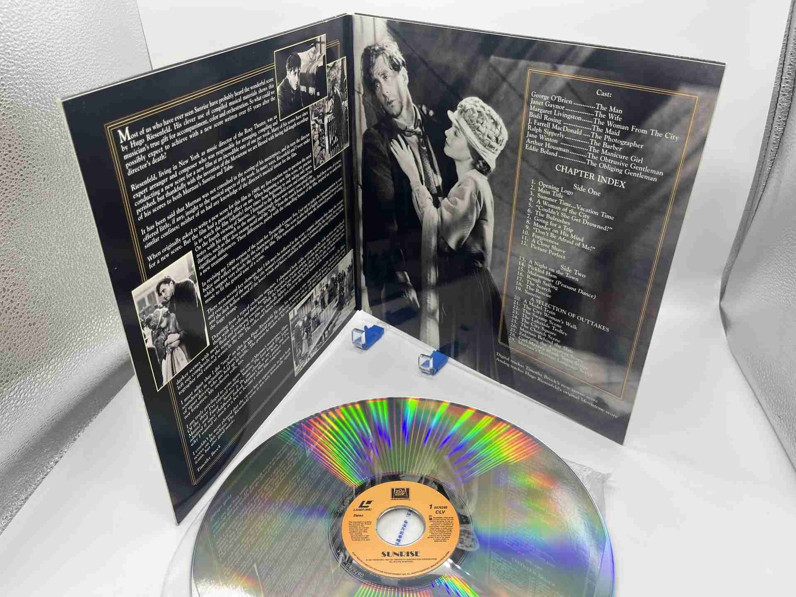 “Sunrise” Extended Play Laserdisc LD – George O’Brien