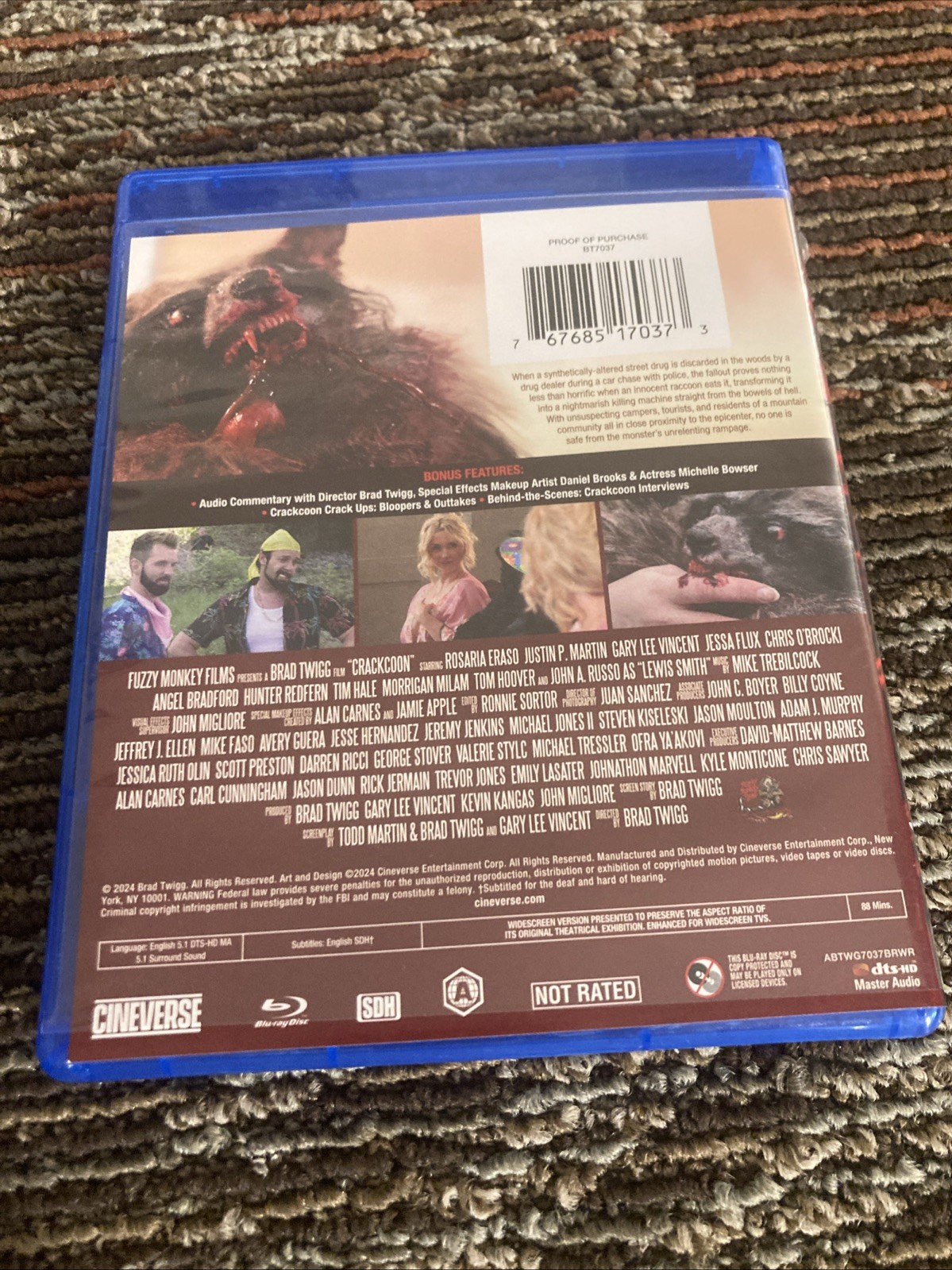 Cocaine Bear + Crackcoon (Blu-ray, Drugged Out Animal Lot)