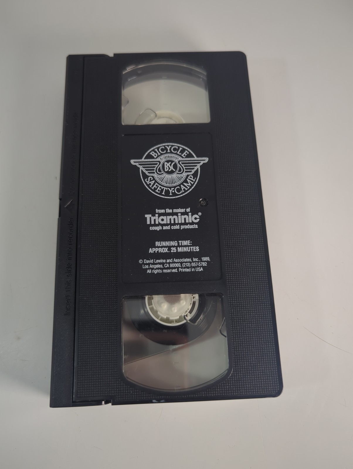 BICYCLE SAFETY CAMP VHS ~ 1989 A Children’s Educational Musical TIPP *Rare*