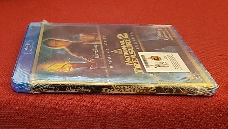 National Treasure 2004 Blu-ray + DVD Nicolas Cage by Jon Turteltaub NEW Sealed