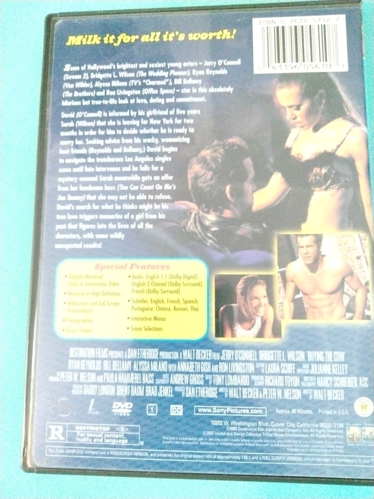 Lot Of 4 DVDs Girl Fight Date Movie Earthsea Buying The Cow