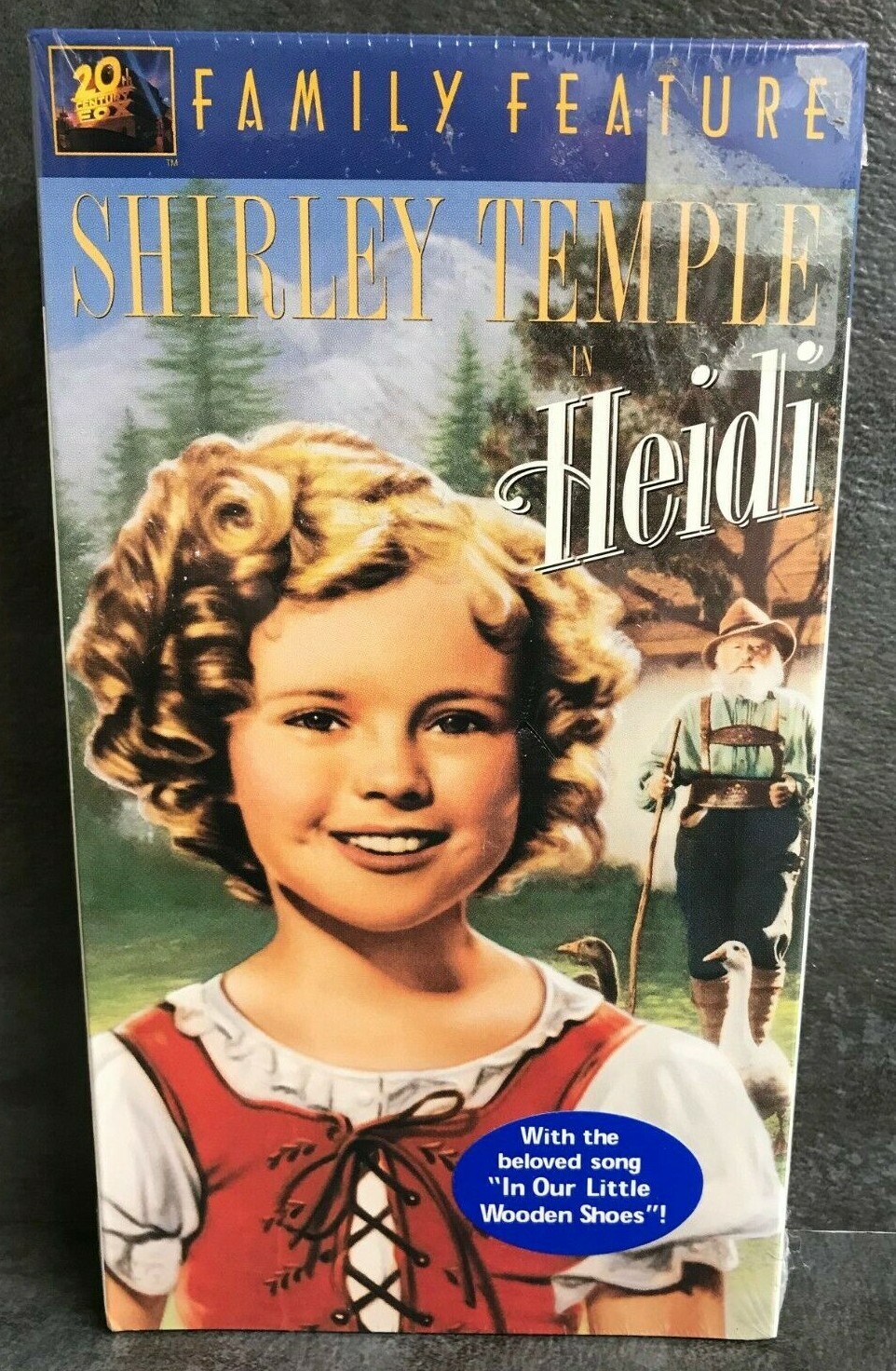 NEW VHS tape! – Heidi – 1937/1965 – 2001 release