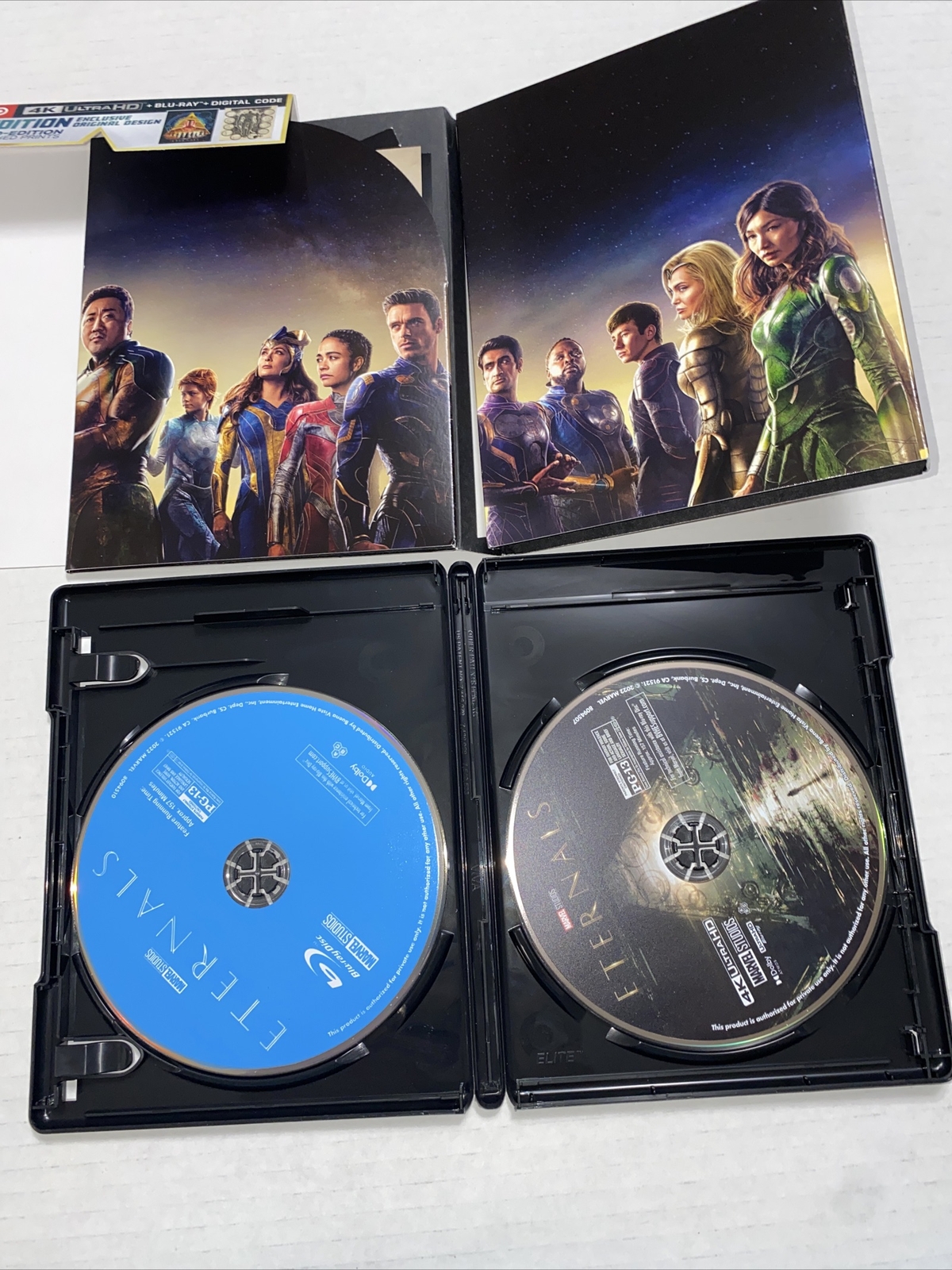 Marvel’s Eternals 4K UHD + BluRay + Digital Code ***** Read Description*****